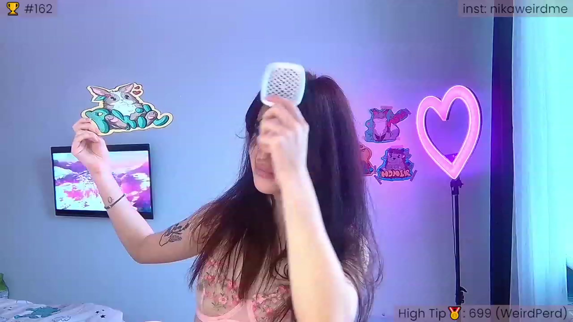 Gallery image thumbnail from WeirdMe_'s myfreecams stream on, 11/23/2022, 12:31 image 12 of 20