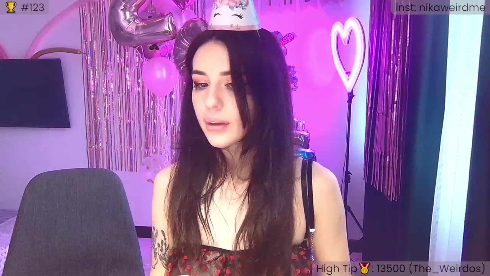 Gallery image thumbnail from WeirdMe_'s myfreecams stream on, 11/25/2022, 12:30 image 17 of 20