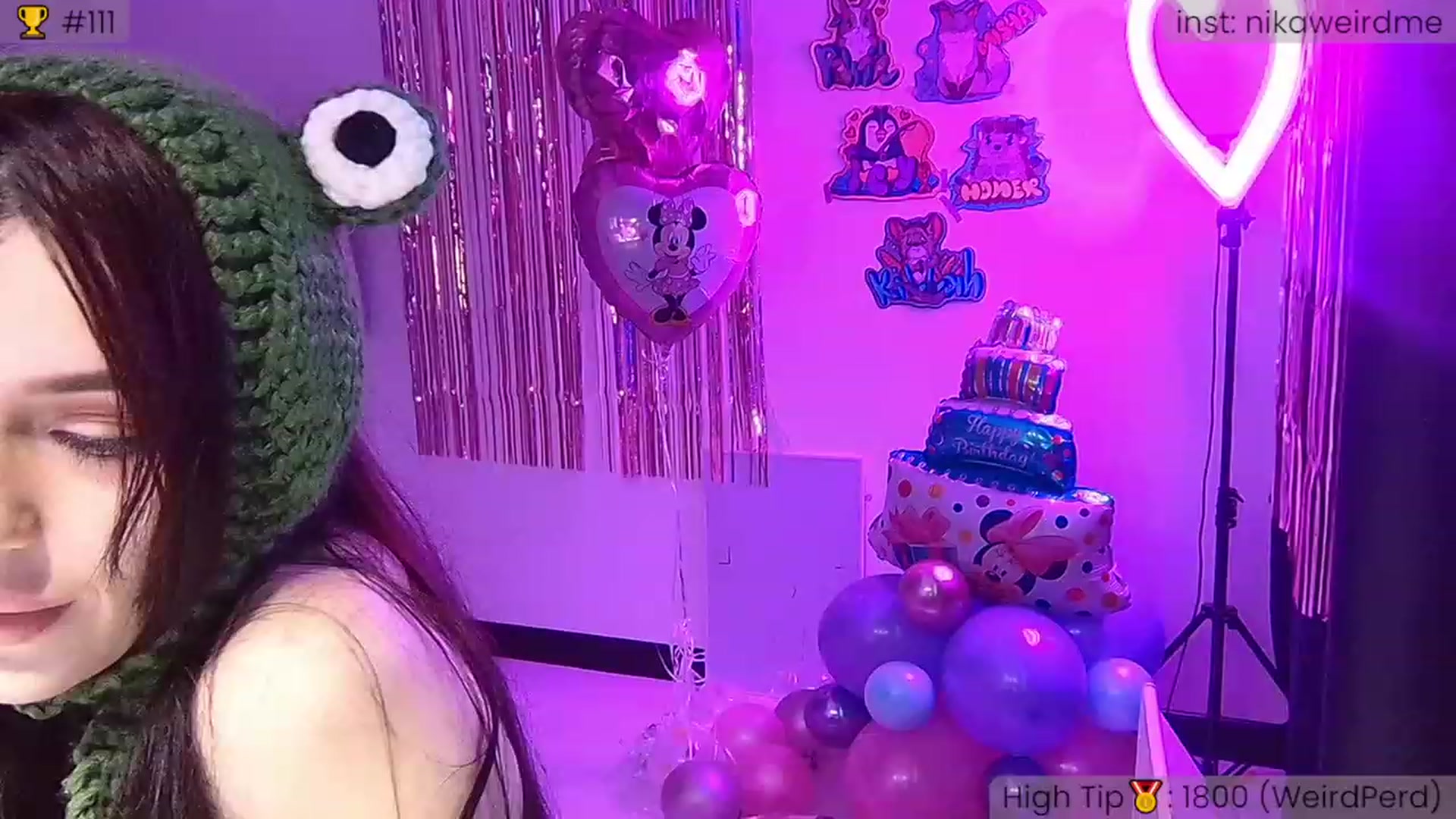 Gallery image thumbnail from WeirdMe_'s myfreecams stream on, 11/28/2022, 12:28 image 10 of 20