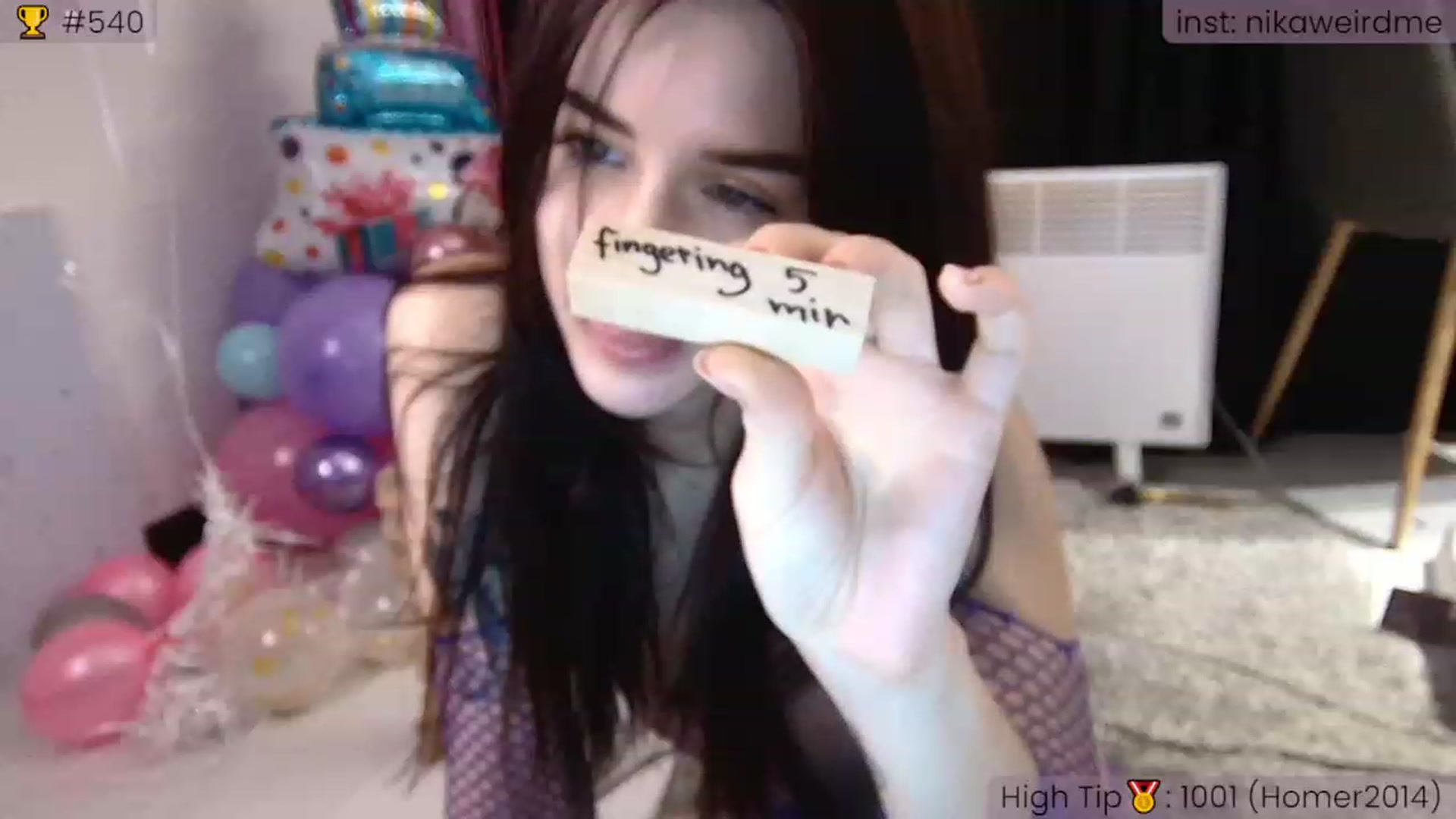 Gallery image thumbnail from WeirdMe_'s myfreecams stream on, 12/03/2022, 11:51 image 10 of 20
