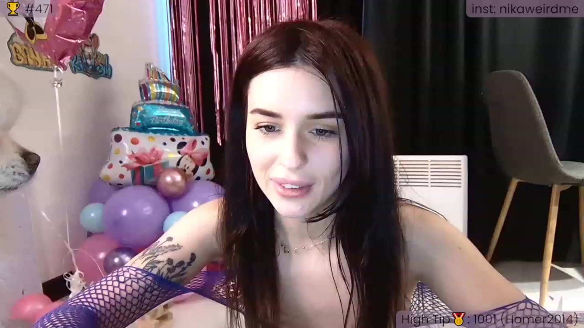 Gallery image thumbnail from WeirdMe_'s myfreecams stream on, 12/03/2022, 13:10 image 17 of 20