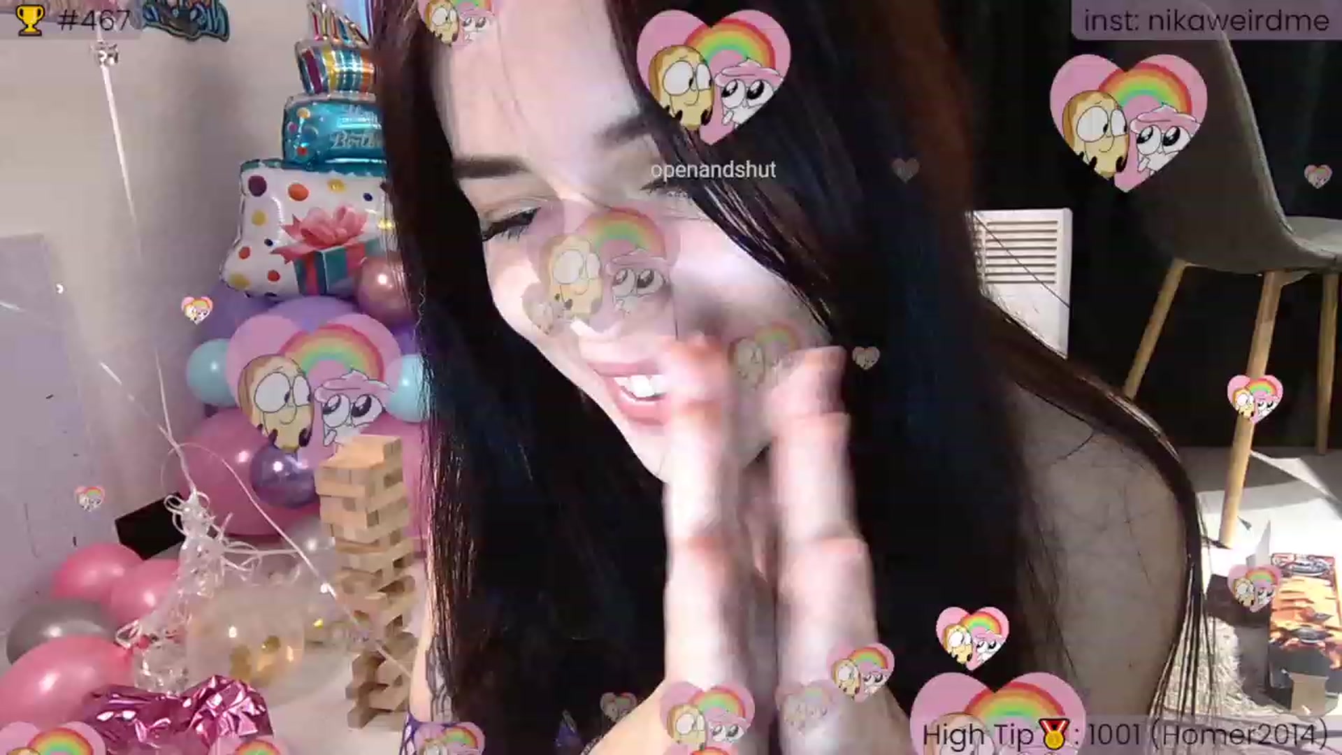 Gallery image thumbnail from WeirdMe_'s myfreecams stream on, 12/03/2022, 13:10 image 20 of 20