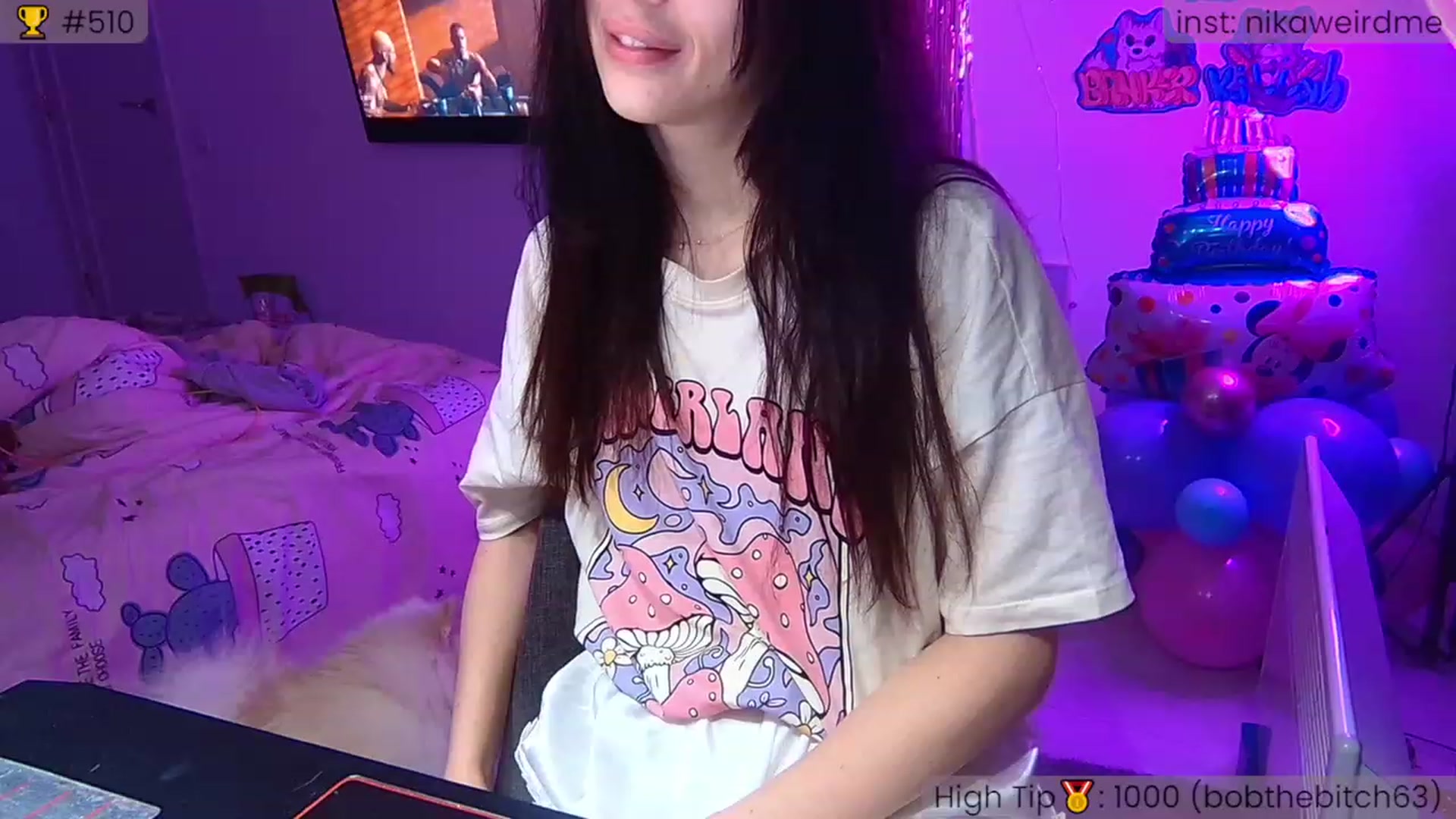 Gallery image thumbnail from WeirdMe_'s myfreecams stream on, 12/04/2022, 15:53 image 14 of 20