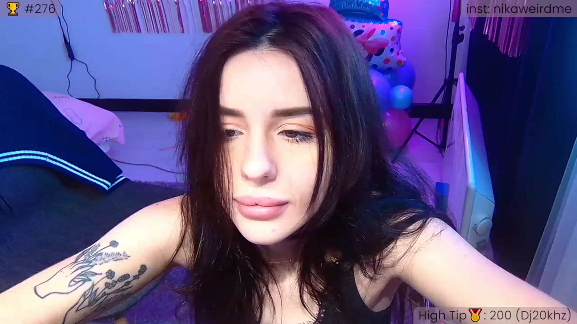 Gallery image thumbnail from WeirdMe_'s myfreecams stream on, 12/05/2022, 10:15 image 16 of 20