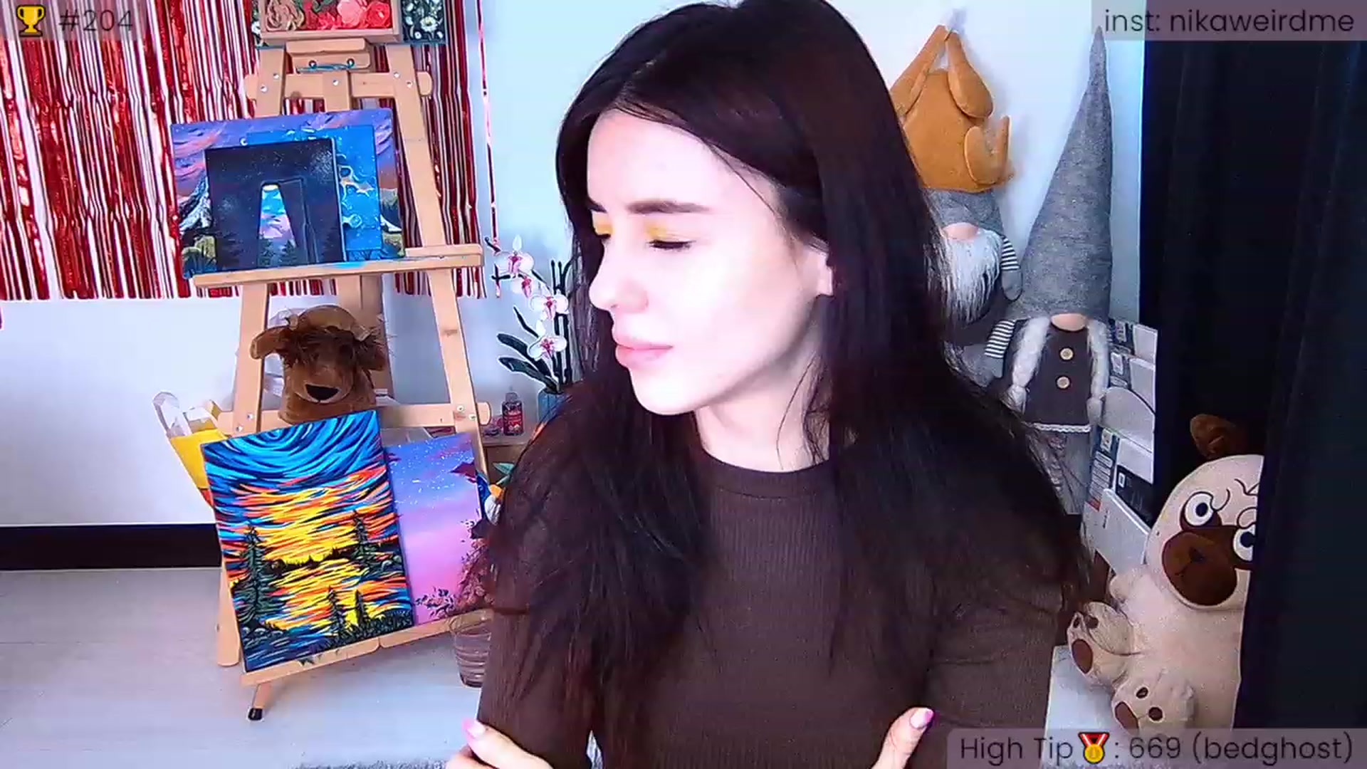 Gallery image thumbnail from WeirdMe_'s myfreecams stream on, 04/10/2023, 09:03 image 6 of 20