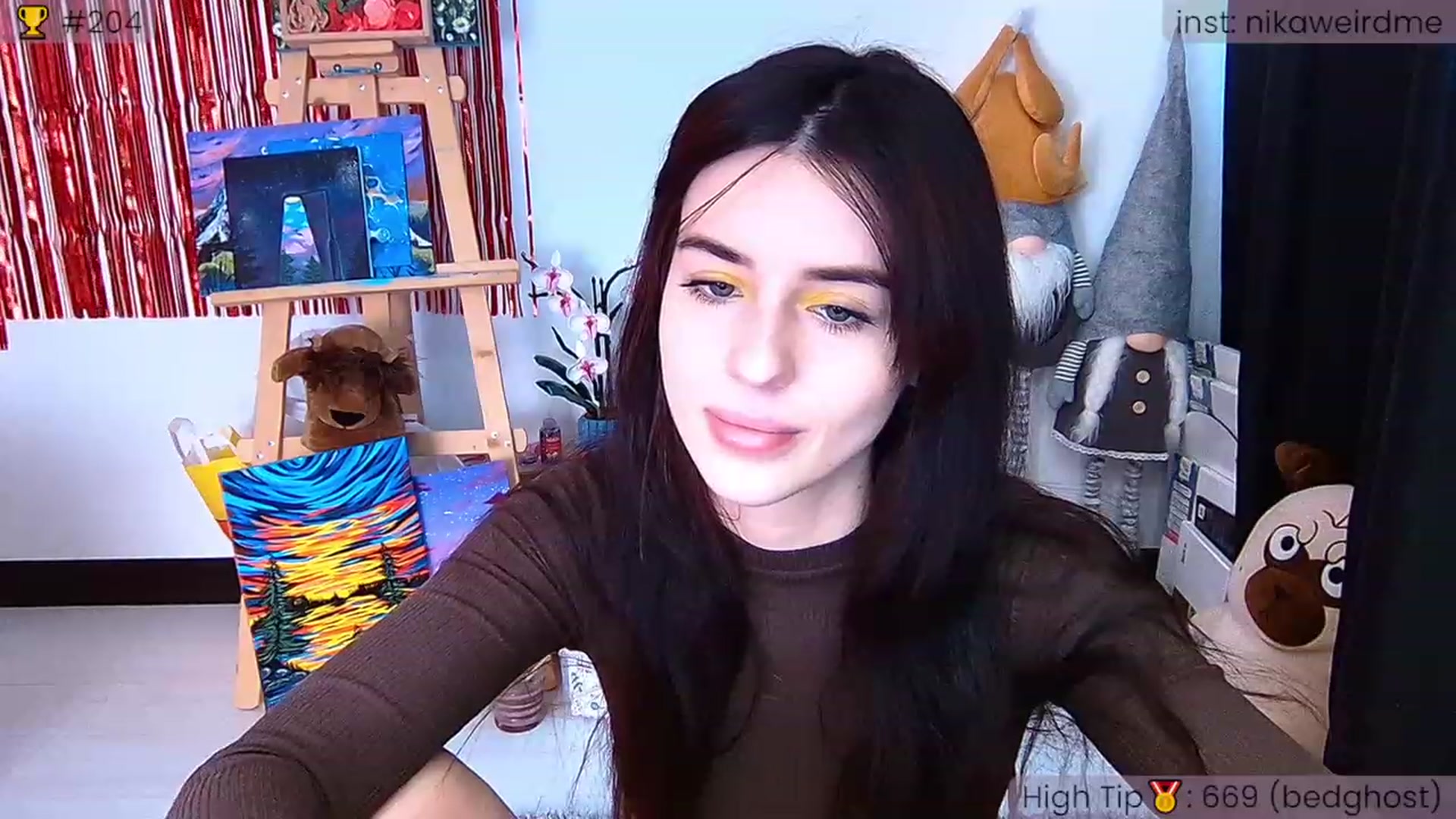 Gallery image thumbnail from WeirdMe_'s myfreecams stream on, 04/10/2023, 09:03 image 9 of 20