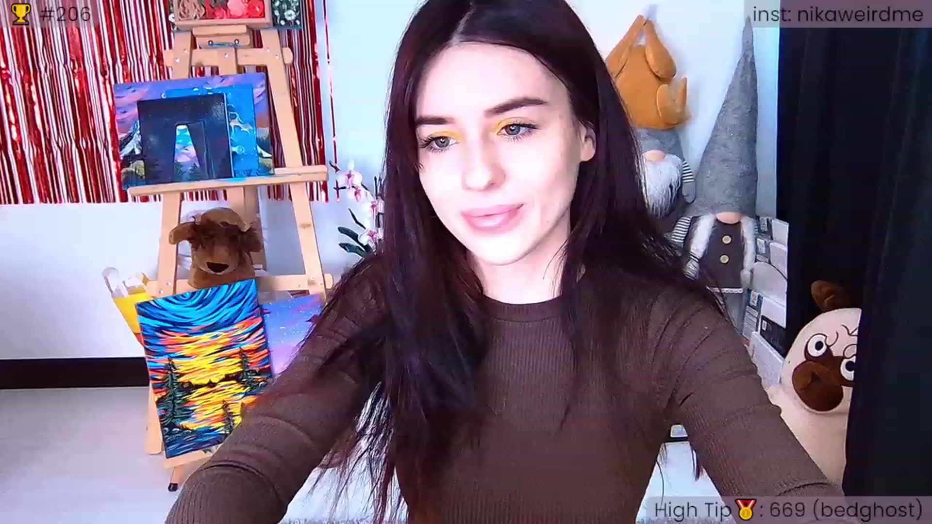 Gallery image thumbnail from WeirdMe_'s myfreecams stream on, 04/10/2023, 09:03 image 5 of 20