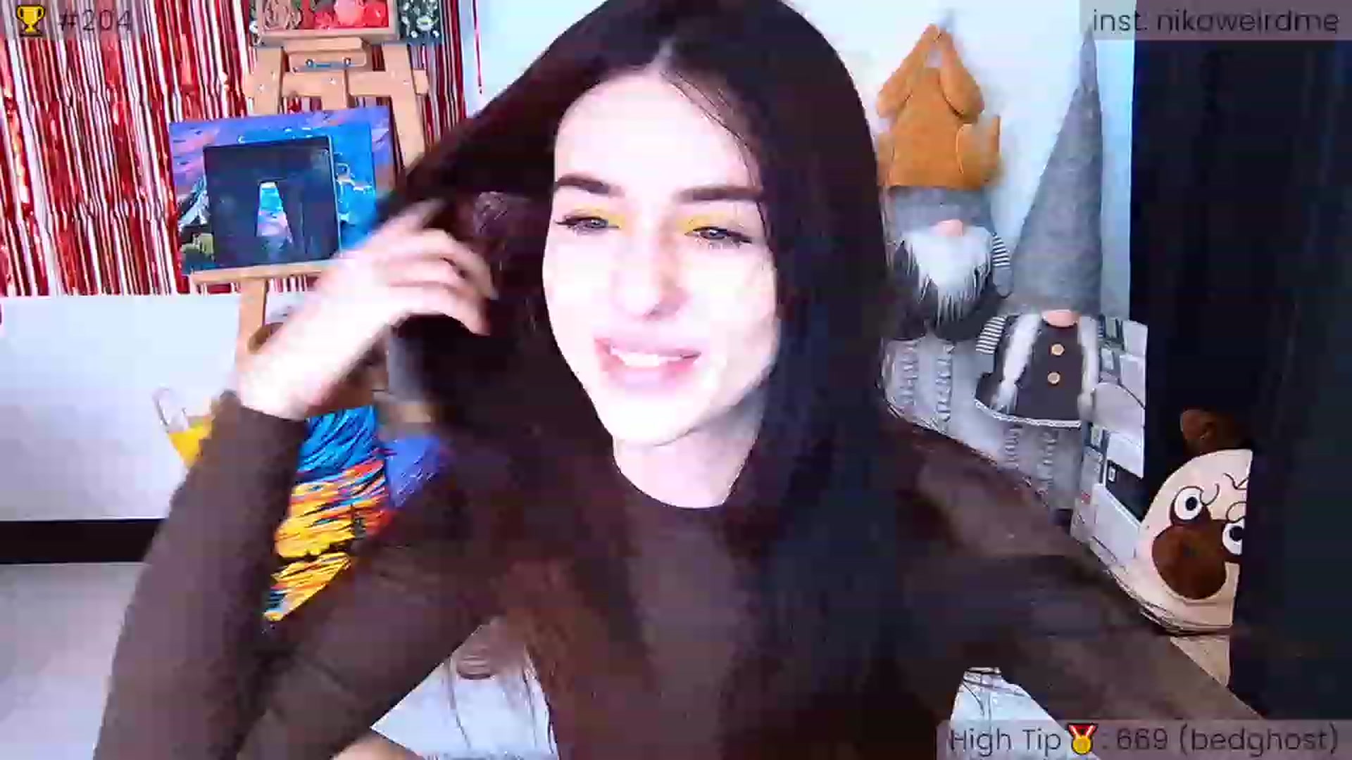 Gallery image thumbnail from WeirdMe_'s myfreecams stream on, 04/10/2023, 09:03 image 7 of 20