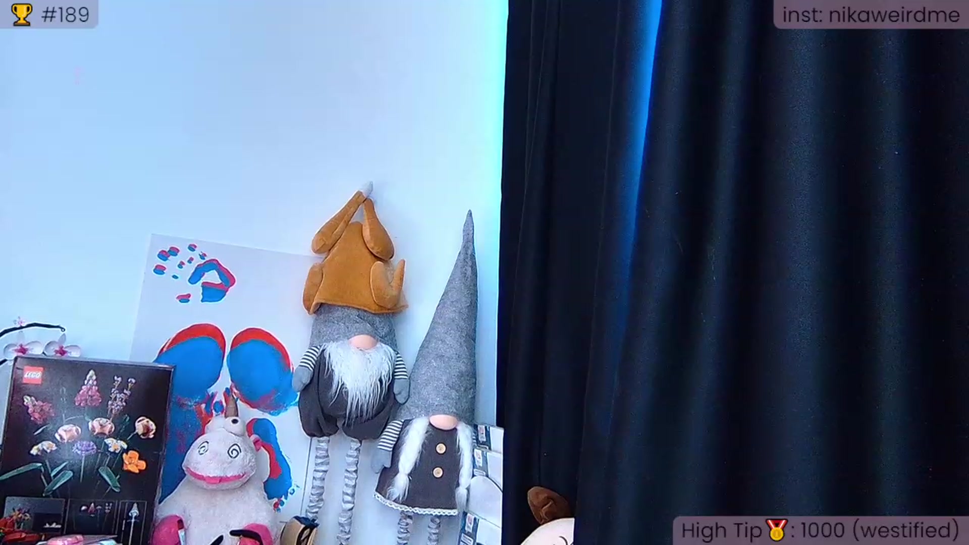 Gallery image thumbnail from WeirdMe_'s myfreecams stream on, 04/10/2023, 09:03 image 20 of 20