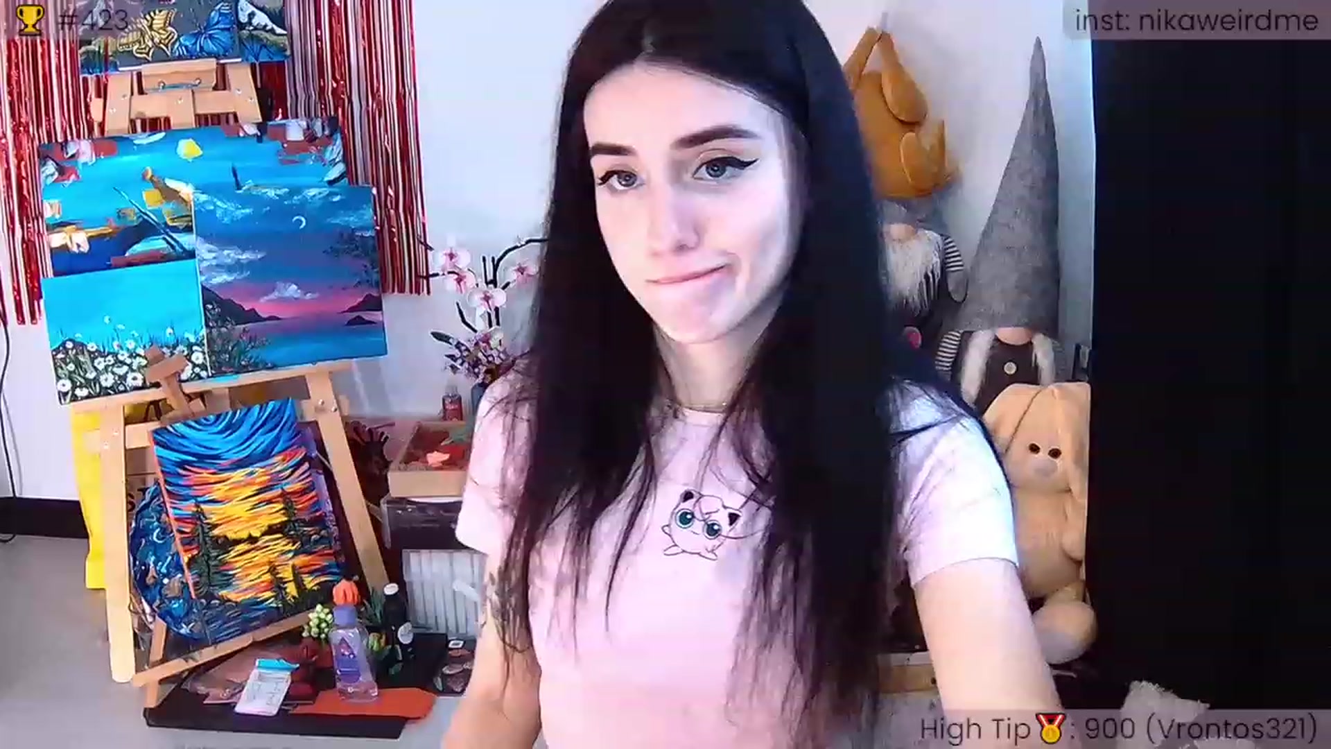 Gallery image thumbnail from WeirdMe_'s myfreecams stream on, 05/25/2023, 10:25 image 20 of 20