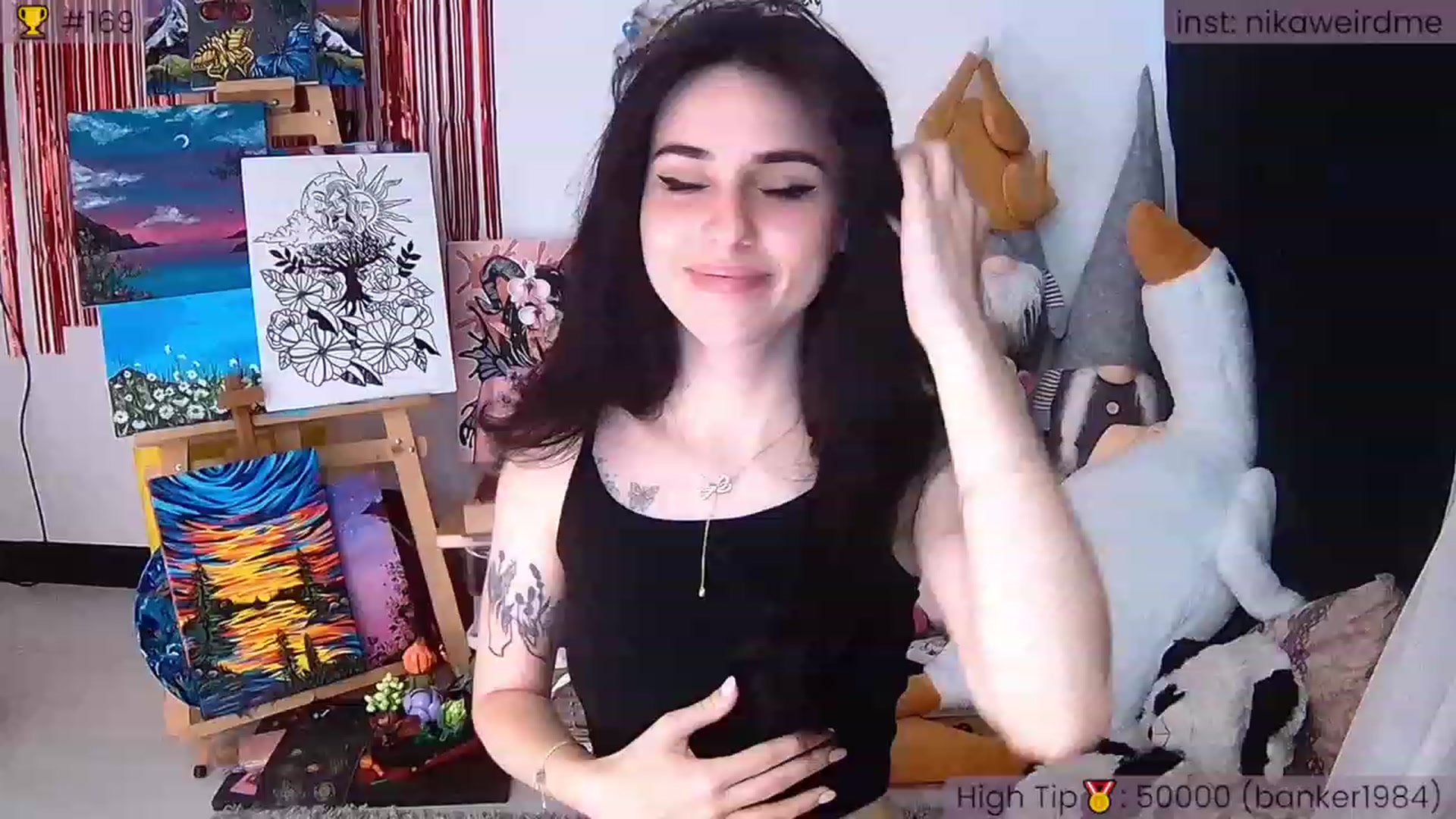 Gallery image thumbnail from WeirdMe_'s myfreecams stream on, 05/27/2023, 13:22 image 17 of 20