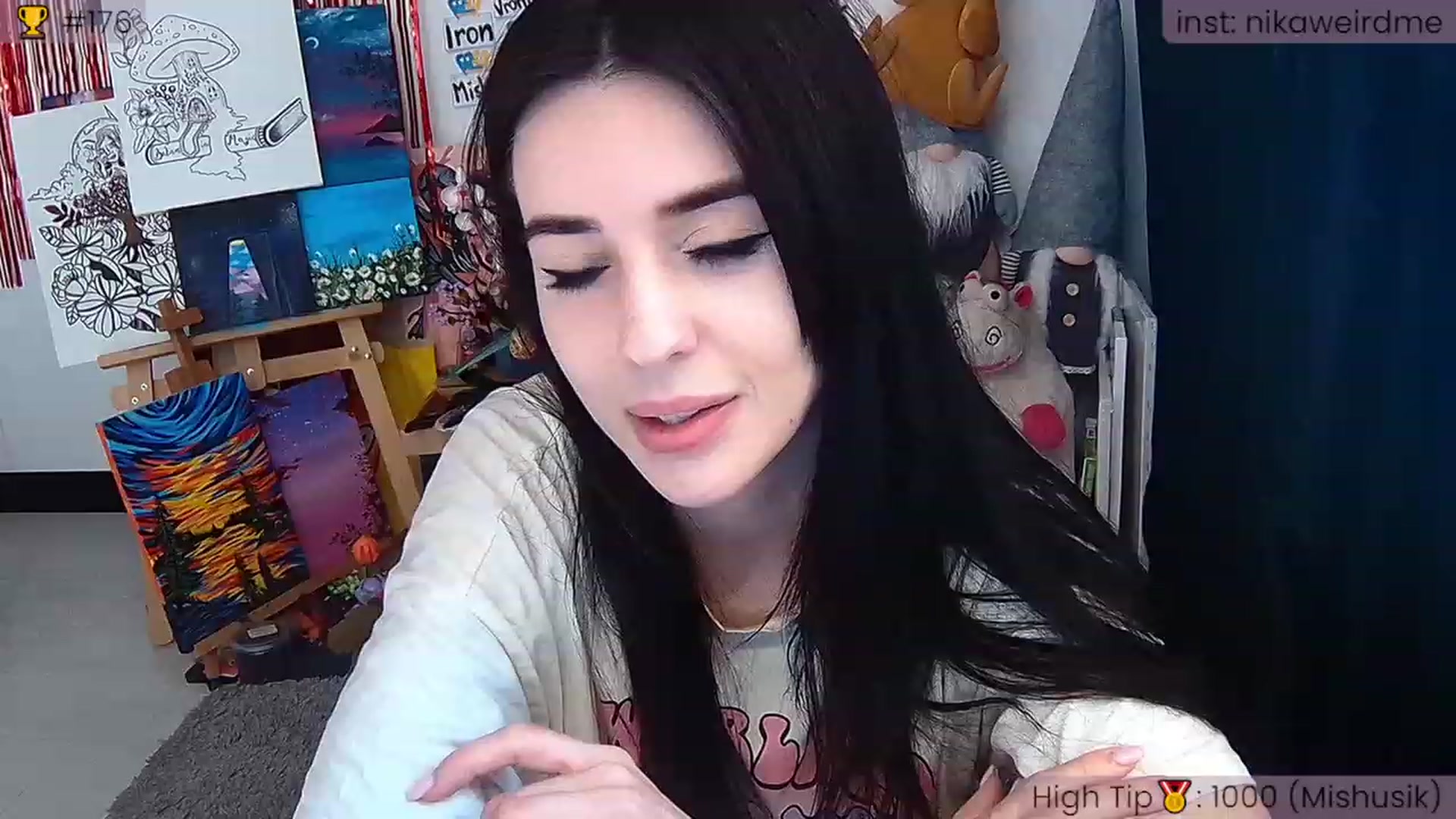 Gallery image thumbnail from WeirdNikusik's myfreecams stream on, 06/07/2023, 17:42 image 12 of 20