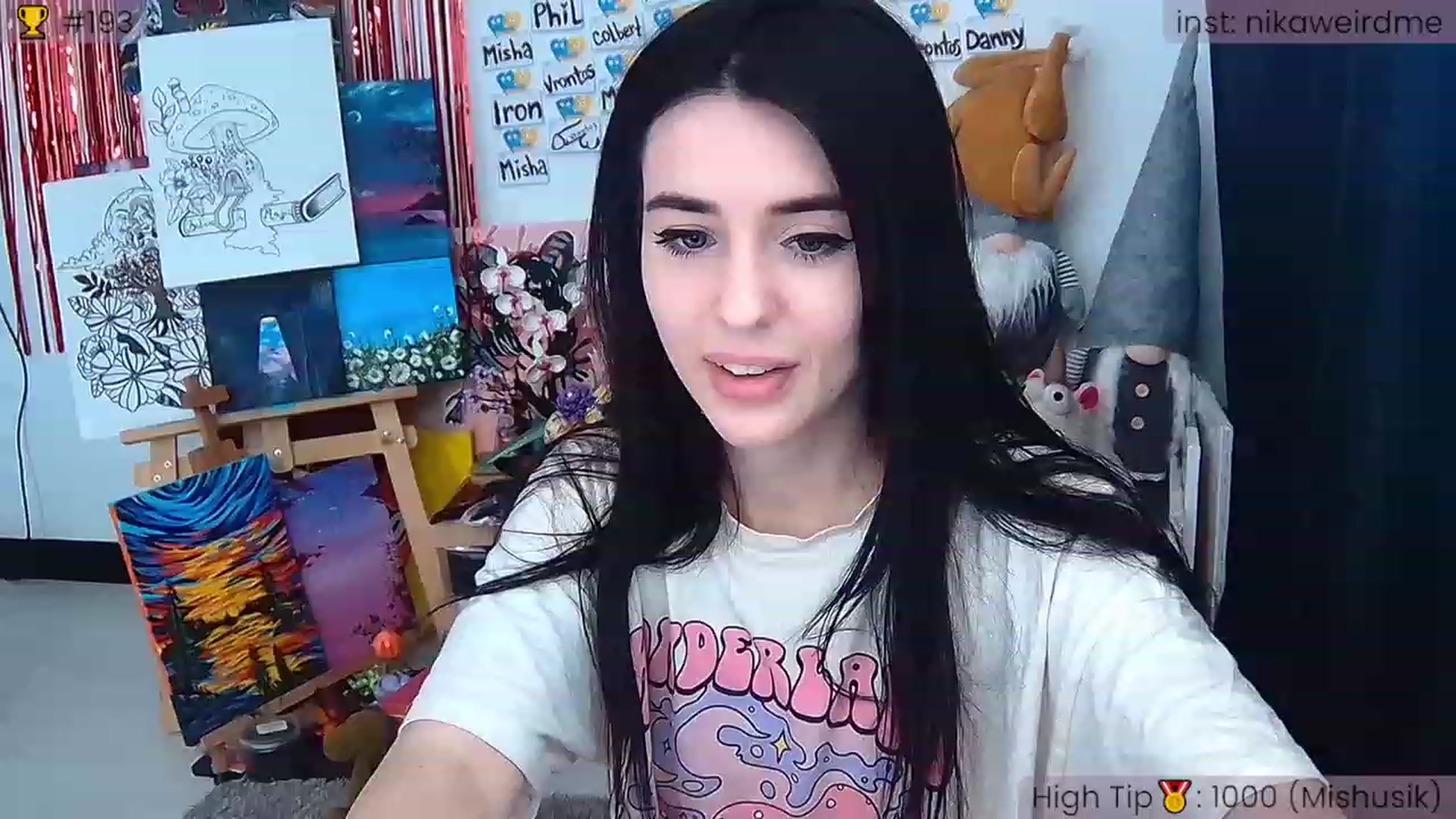 Gallery image thumbnail from WeirdNikusik's myfreecams stream on, 06/07/2023, 17:42 image 1 of 20