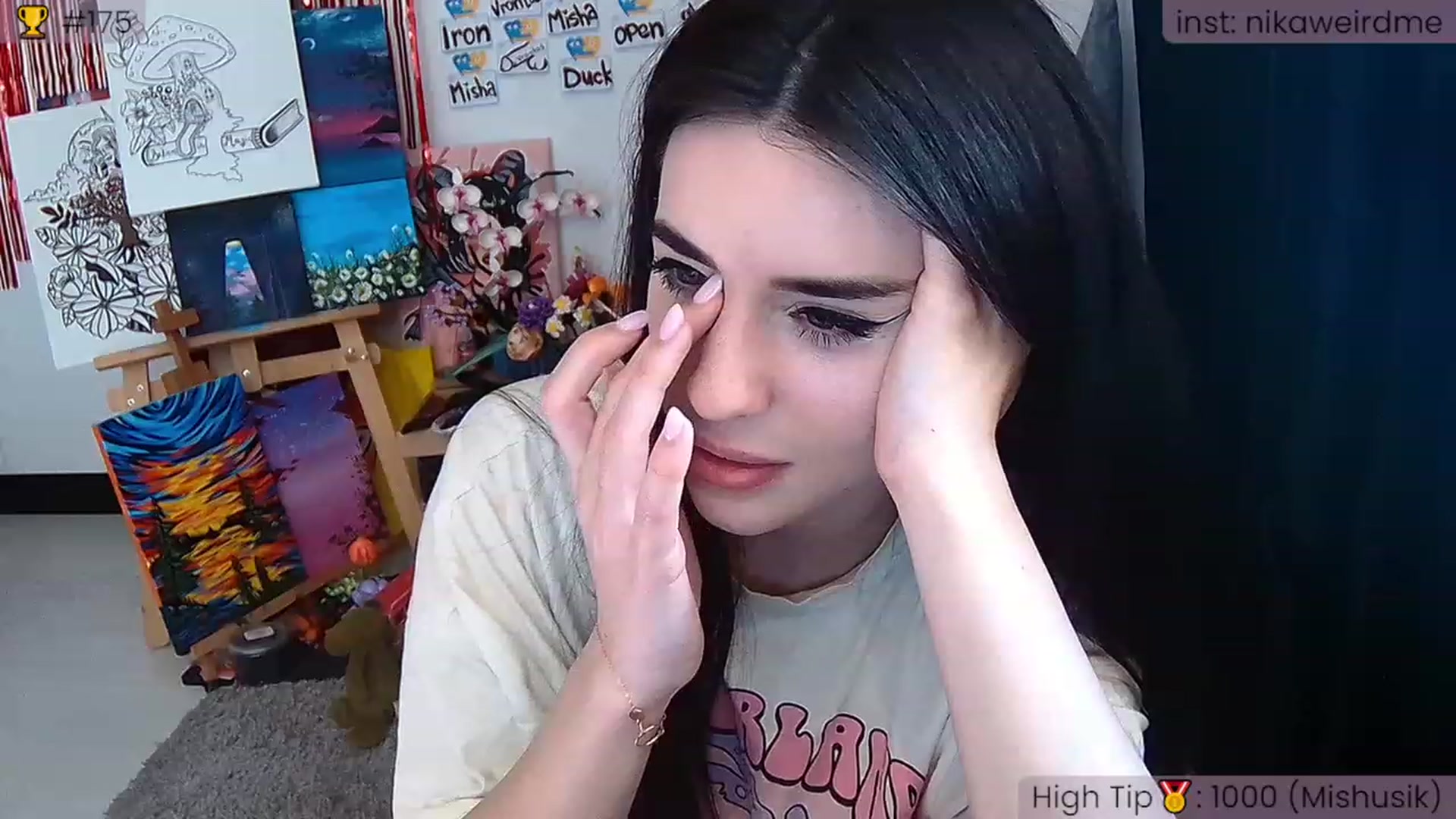 Gallery image thumbnail from WeirdNikusik's myfreecams stream on, 06/07/2023, 17:42 image 11 of 20