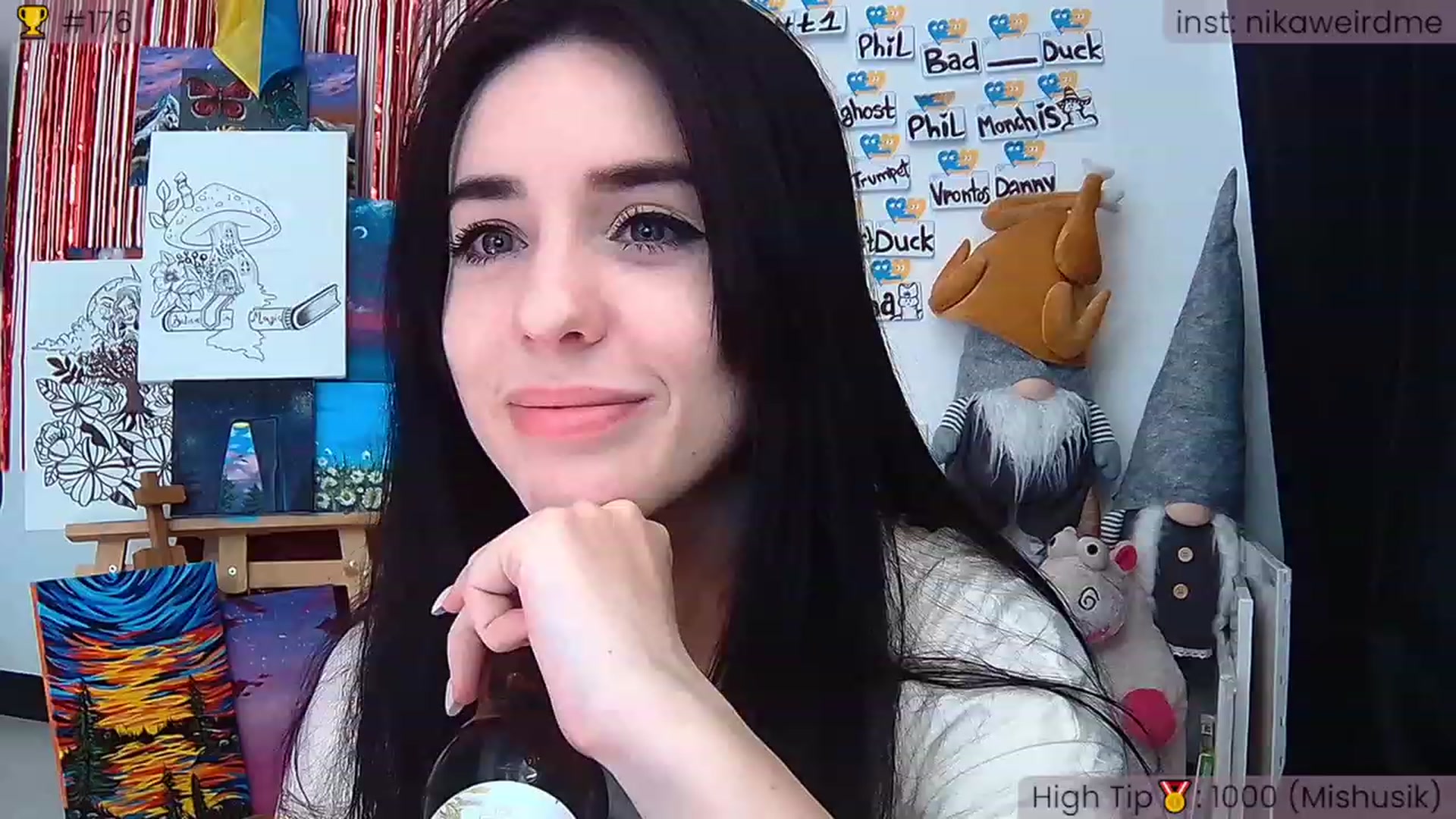 Gallery image thumbnail from WeirdNikusik's myfreecams stream on, 06/07/2023, 17:42 image 8 of 20