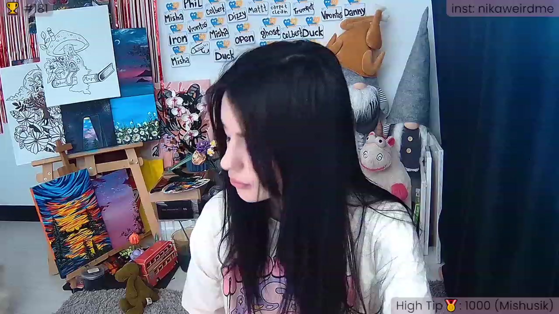 Gallery image thumbnail from WeirdNikusik's myfreecams stream on, 06/07/2023, 17:42 image 4 of 20