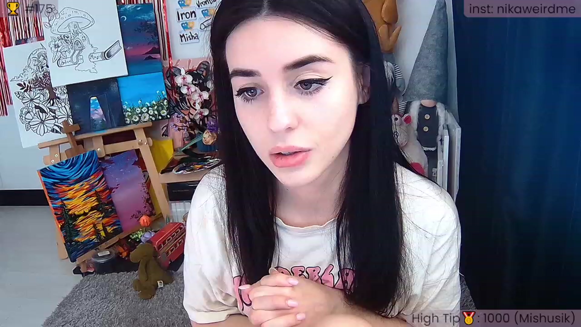Gallery image thumbnail from WeirdNikusik's myfreecams stream on, 06/07/2023, 17:42 image 10 of 20