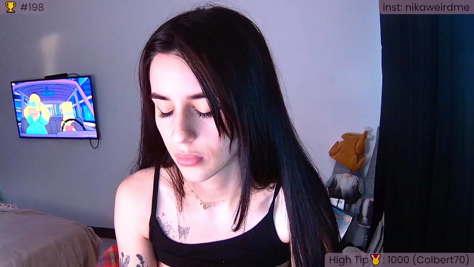 Gallery image thumbnail from WeirdNikusik's myfreecams stream on, 07/05/2023, 16:58 image 2 of 20