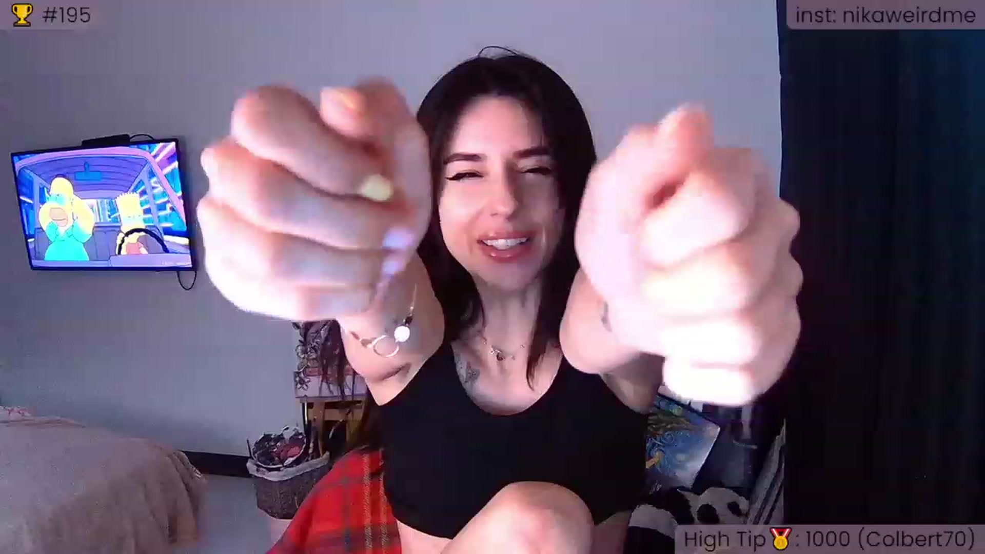 Gallery image thumbnail from WeirdNikusik's myfreecams stream on, 07/05/2023, 16:58 image 15 of 20