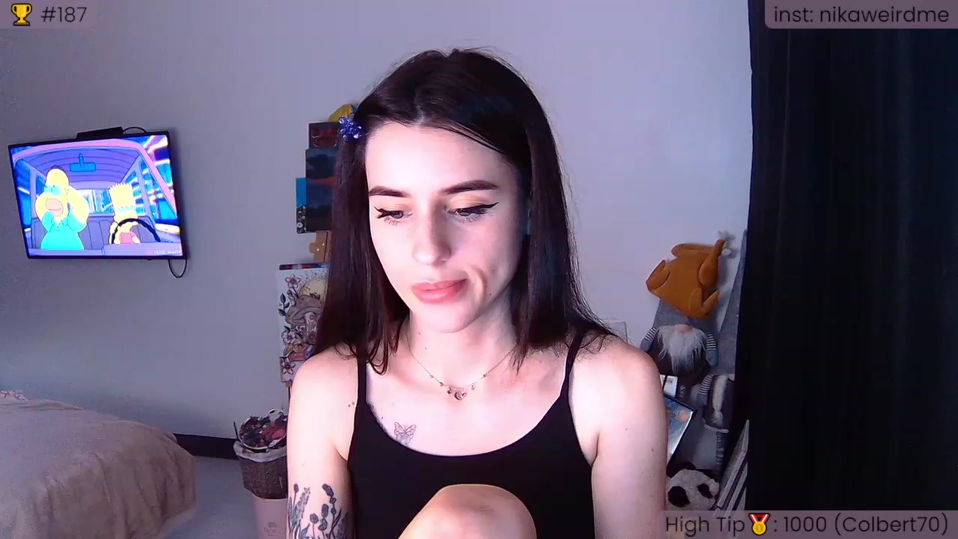 Gallery image thumbnail from WeirdNikusik's myfreecams stream on, 07/05/2023, 18:20 image 16 of 20