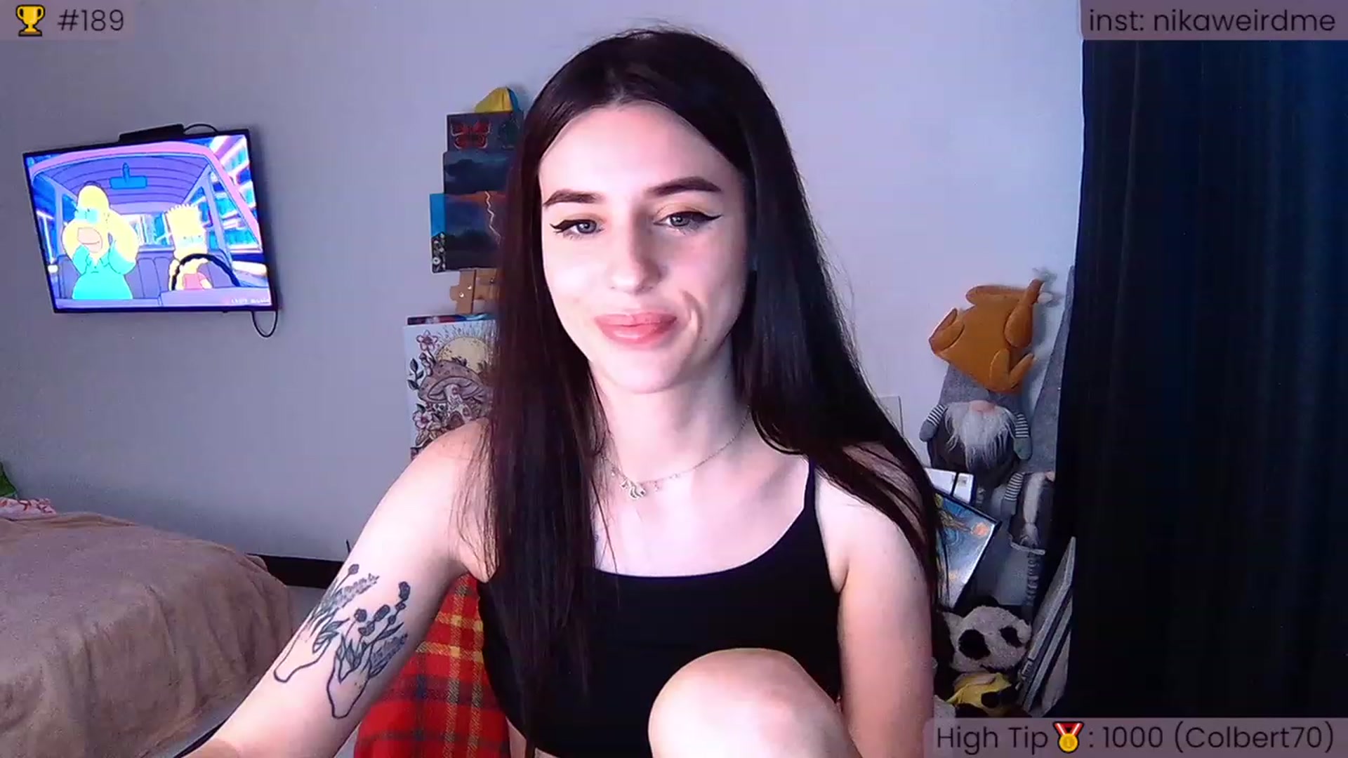 Gallery image thumbnail from WeirdNikusik's myfreecams stream on, 07/05/2023, 18:20 image 6 of 20