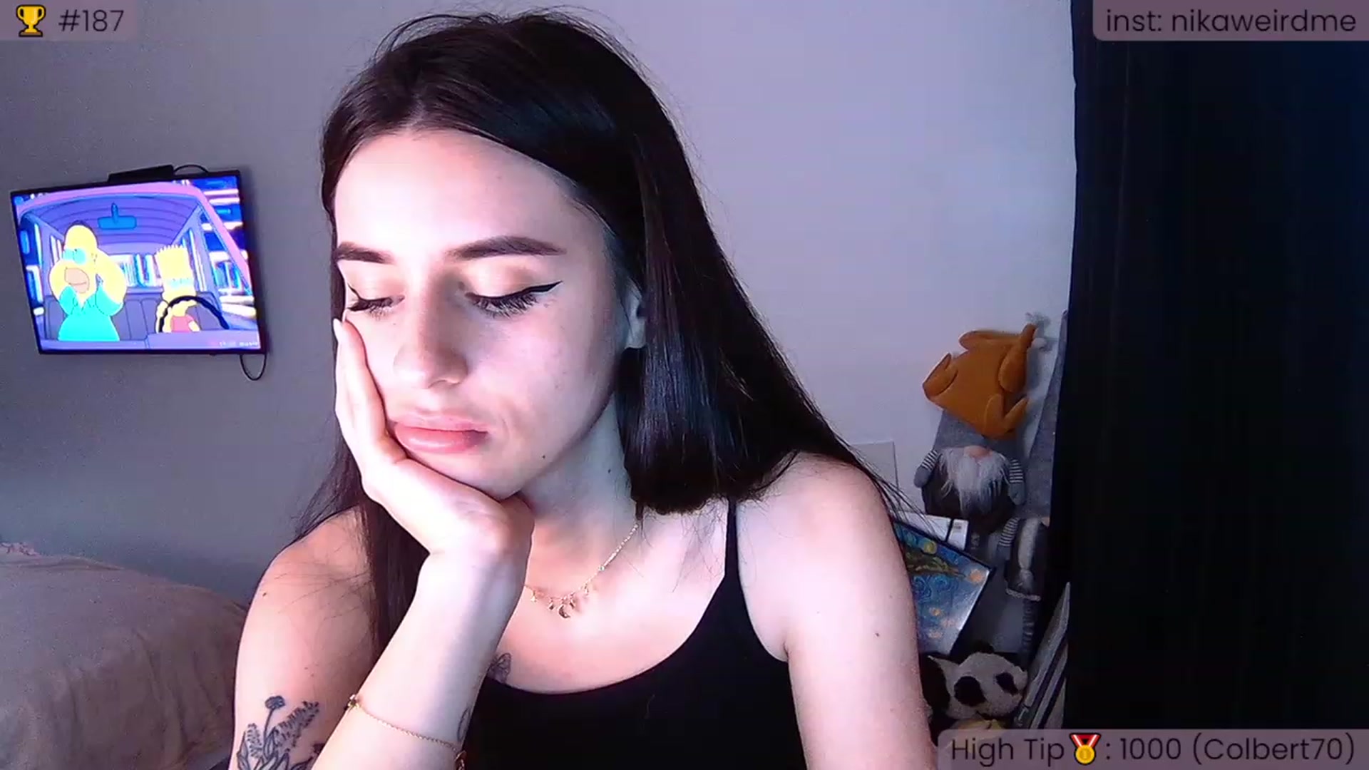 Gallery image thumbnail from WeirdNikusik's myfreecams stream on, 07/05/2023, 18:20 image 12 of 20