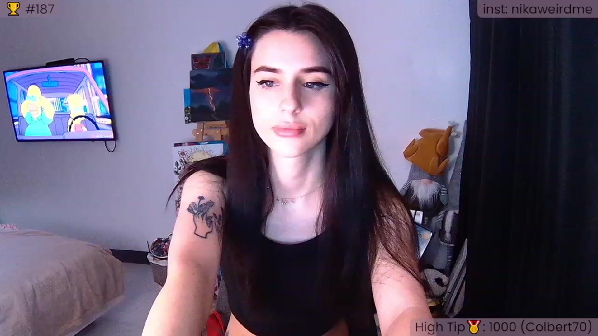 Gallery image thumbnail from WeirdNikusik's myfreecams stream on, 07/05/2023, 18:20 image 19 of 20