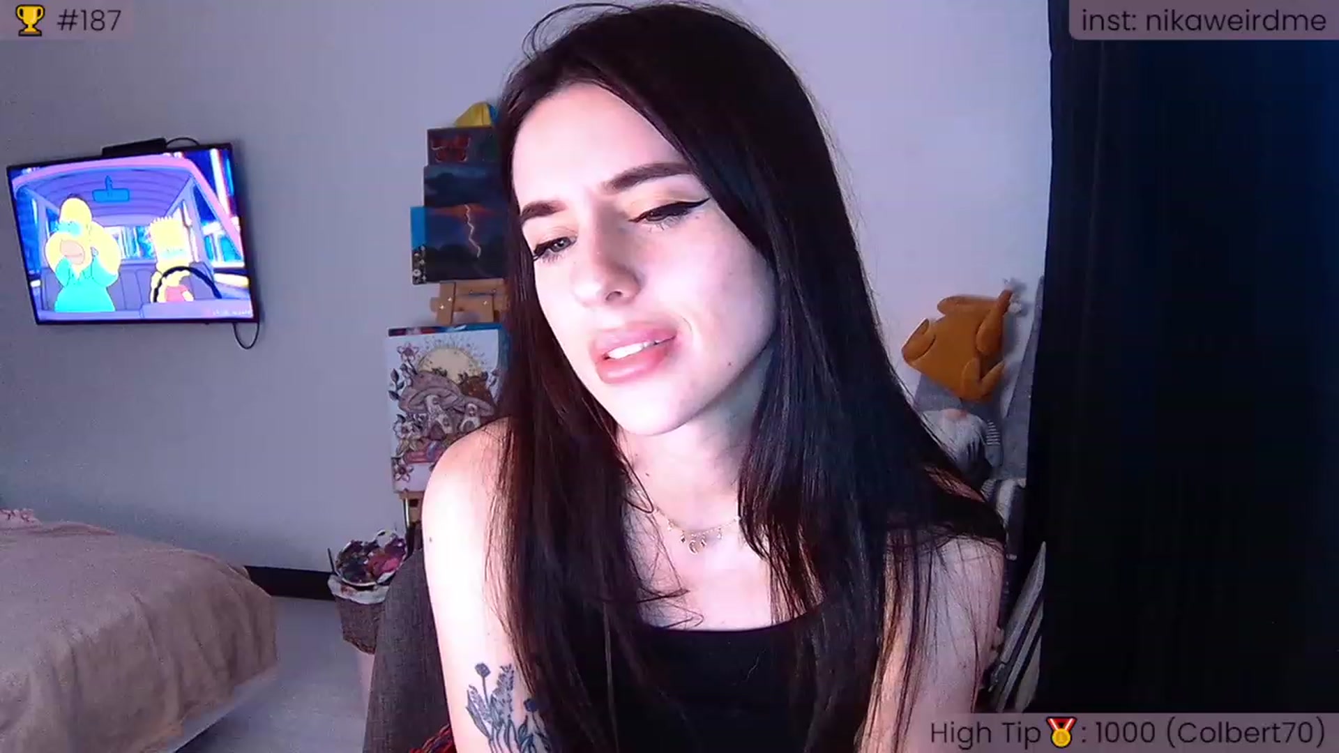 Gallery image thumbnail from WeirdNikusik's myfreecams stream on, 07/05/2023, 18:20 image 9 of 20