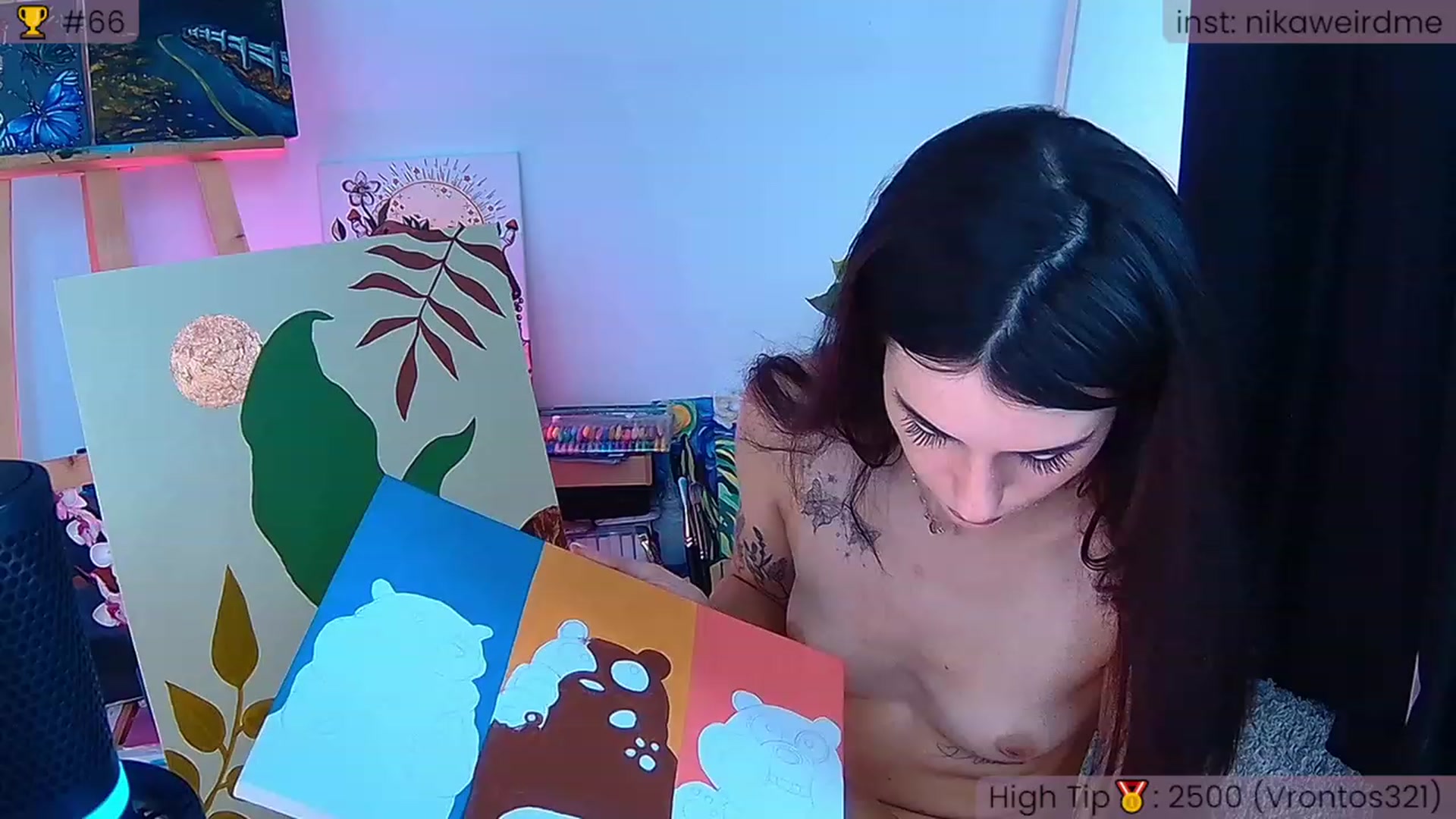 Gallery image thumbnail from WeirdNikusik's myfreecams stream on, 09/10/2023, 11:54 image 17 of 20