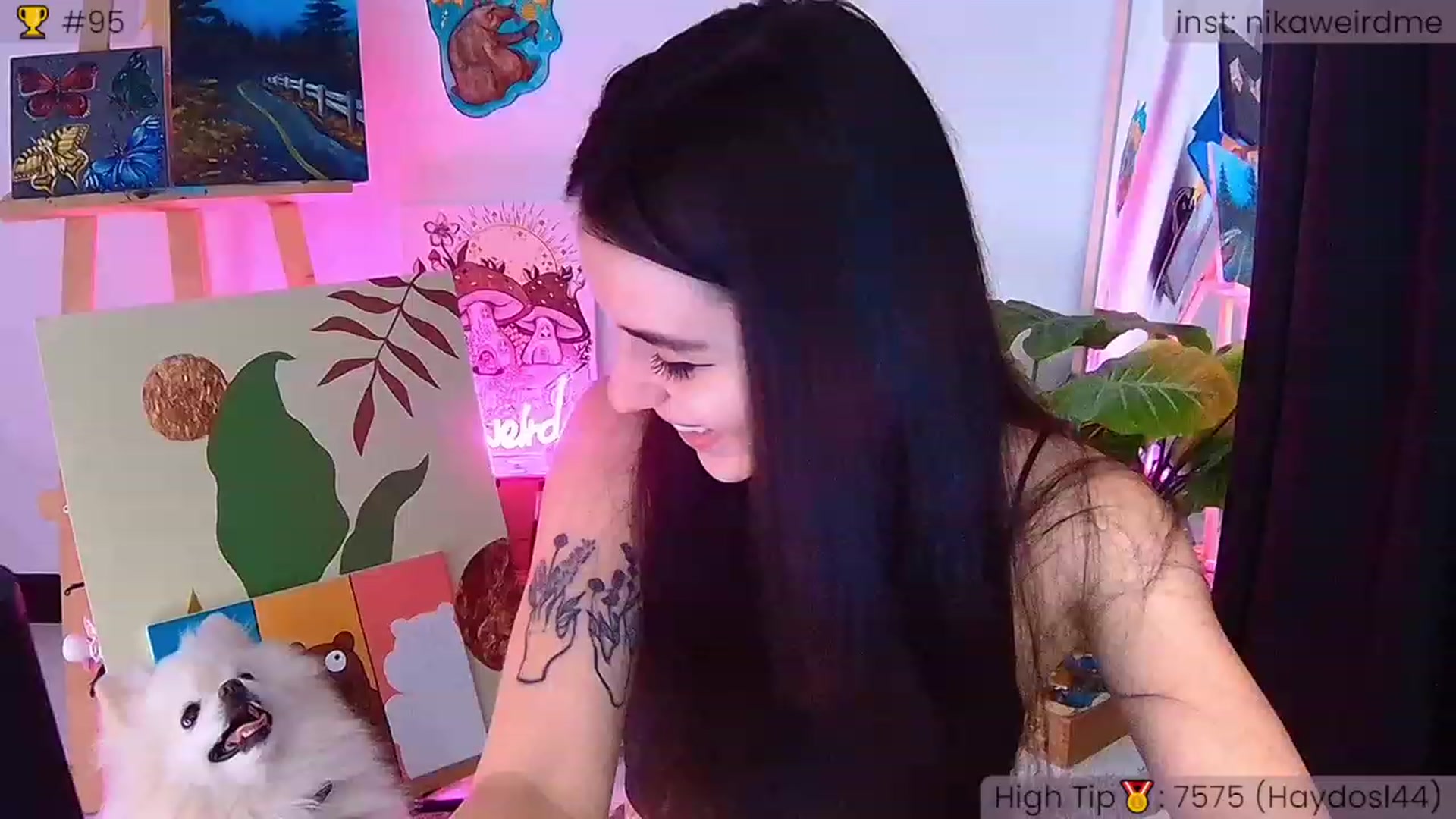 Gallery image thumbnail from WeirdNikusik's myfreecams stream on, 09/15/2023, 15:48 image 1 of 20