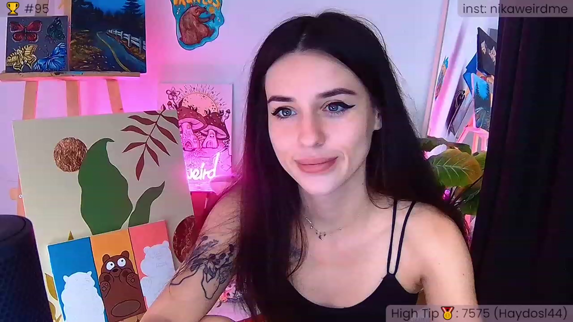 Gallery image thumbnail from WeirdNikusik's myfreecams stream on, 09/15/2023, 15:48 image 9 of 20