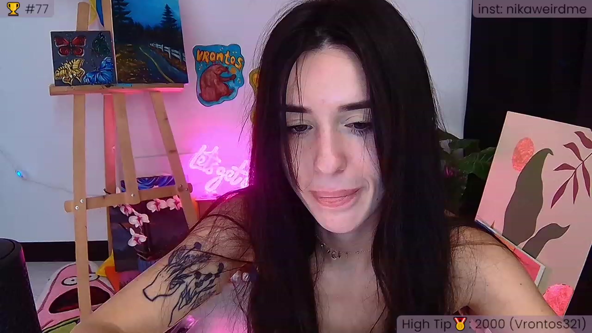 Gallery image thumbnail from WeirdNikusik's myfreecams stream on, 09/18/2023, 15:09 image 13 of 20