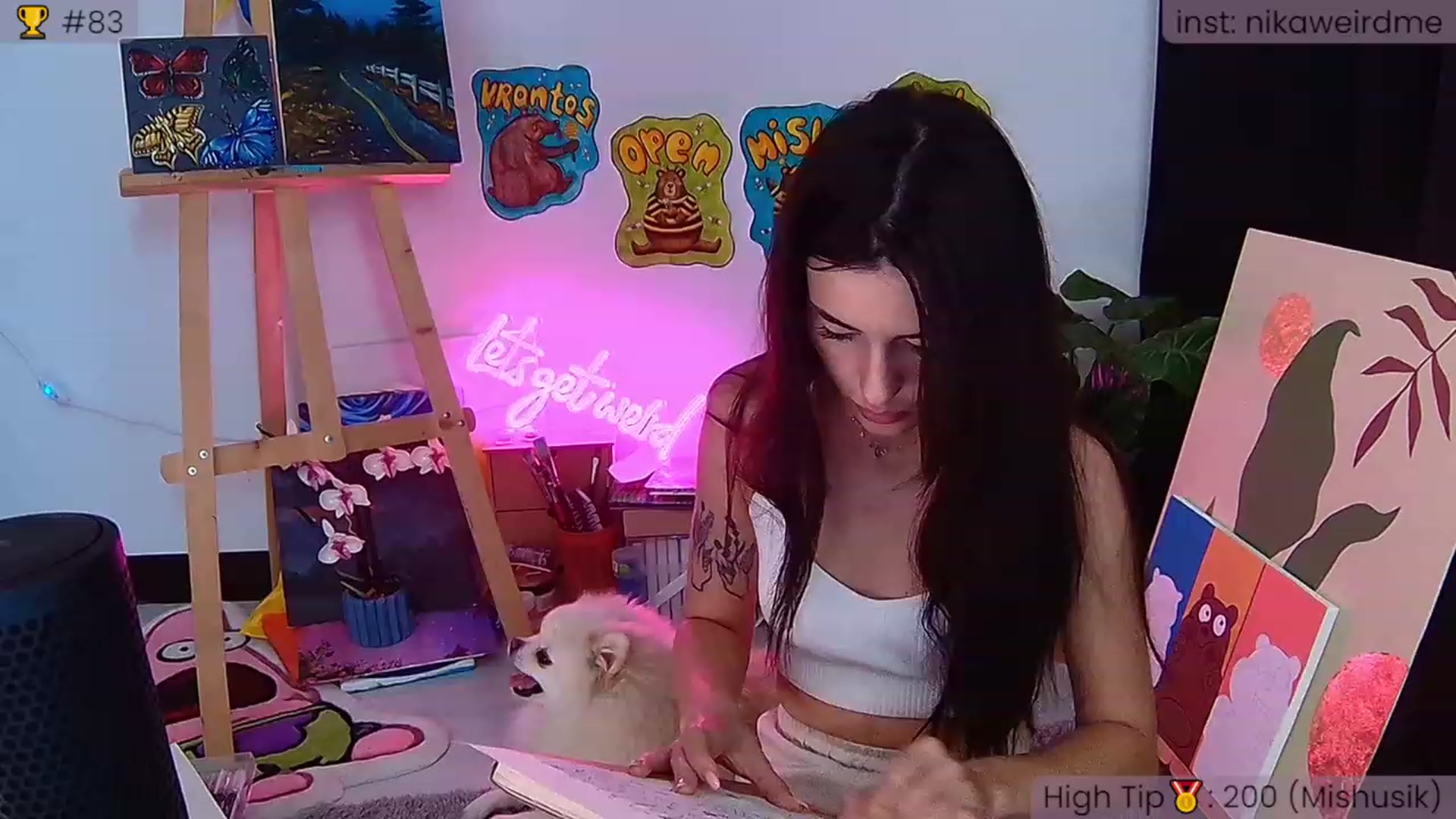 Gallery image thumbnail from WeirdNikusik's myfreecams stream on, 09/18/2023, 15:09 image 1 of 20