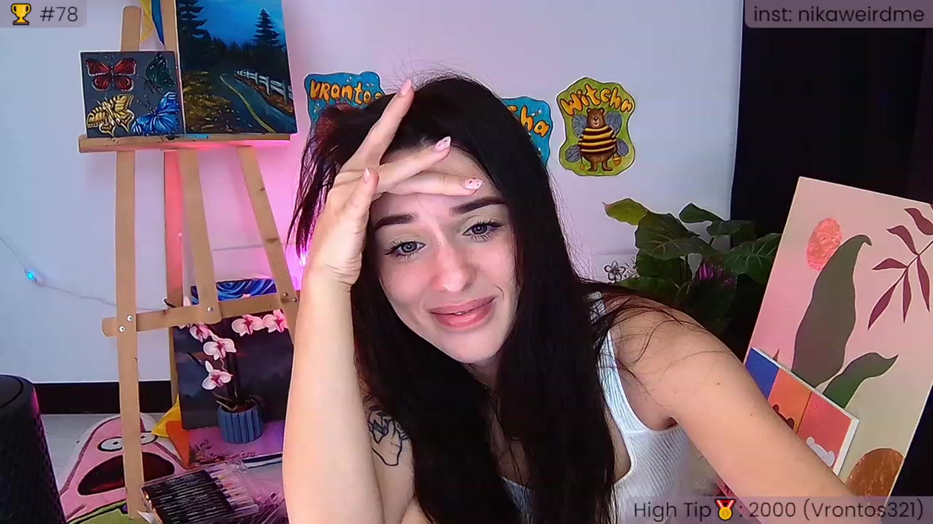 Gallery image thumbnail from WeirdNikusik's myfreecams stream on, 09/18/2023, 15:09 image 12 of 20