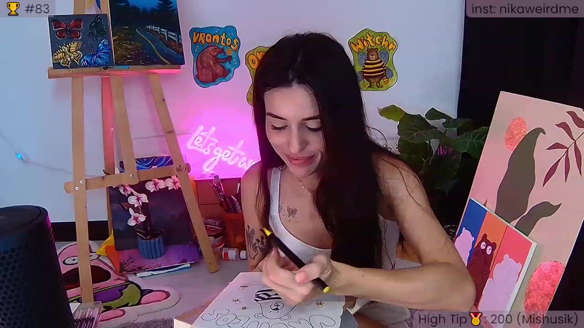 Gallery image thumbnail from WeirdNikusik's myfreecams stream on, 09/18/2023, 15:09 image 4 of 20
