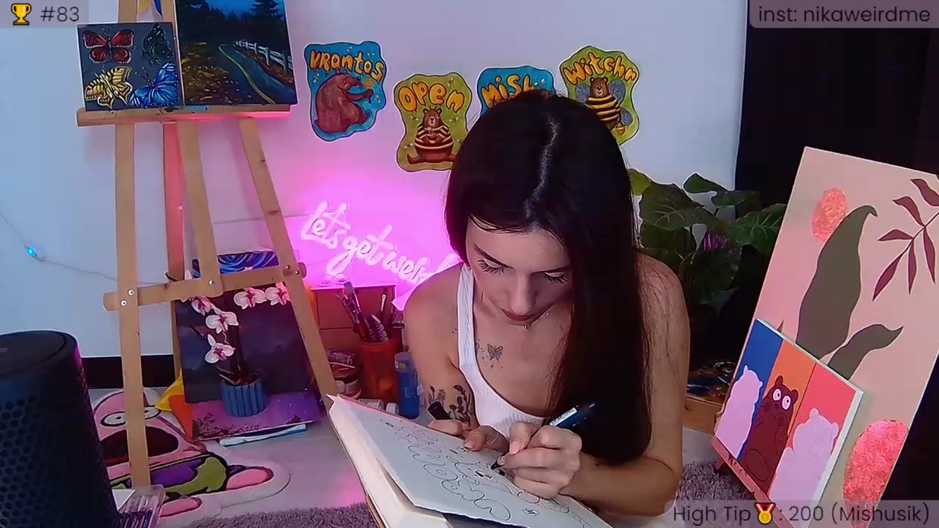 Gallery image thumbnail from WeirdNikusik's myfreecams stream on, 09/18/2023, 15:09 image 2 of 20