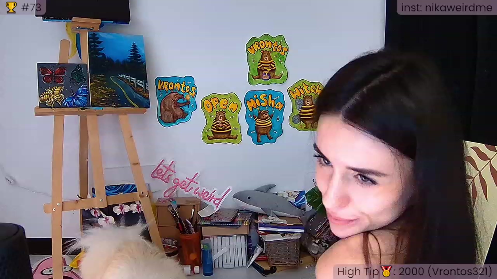Gallery image thumbnail from WeirdNikusik's myfreecams stream on, 09/18/2023, 16:43 image 20 of 20