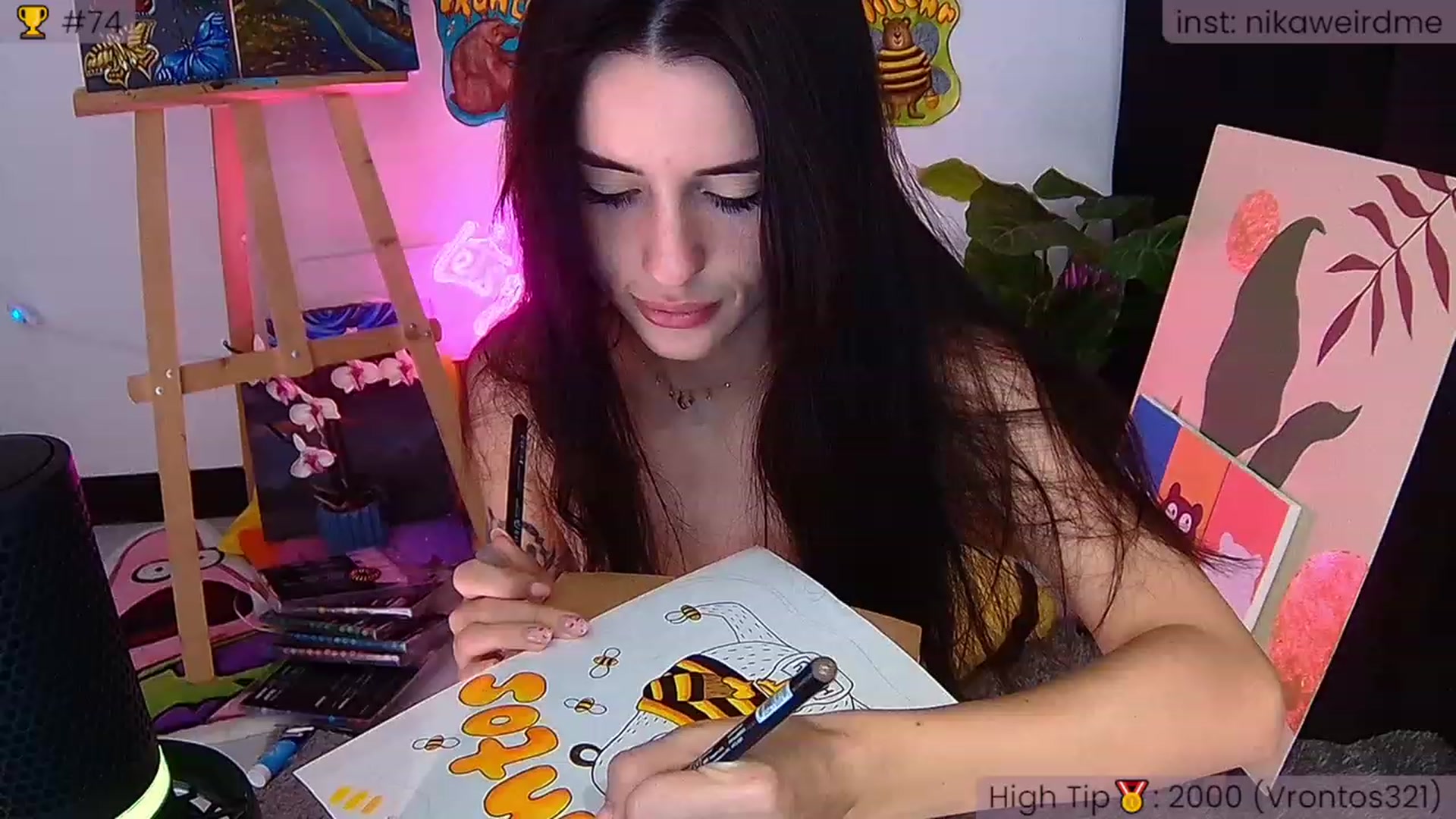 Gallery image thumbnail from WeirdNikusik's myfreecams stream on, 09/18/2023, 16:43 image 2 of 20