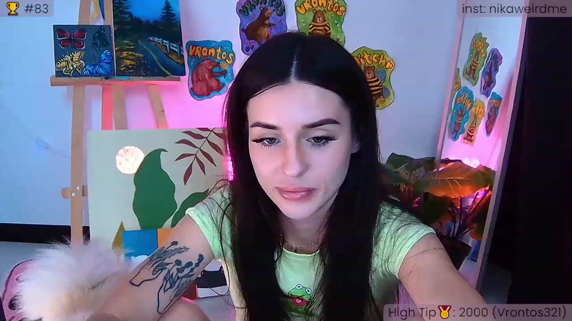 Gallery image thumbnail from WeirdNikusik's myfreecams stream on, 09/23/2023, 12:43 image 20 of 20