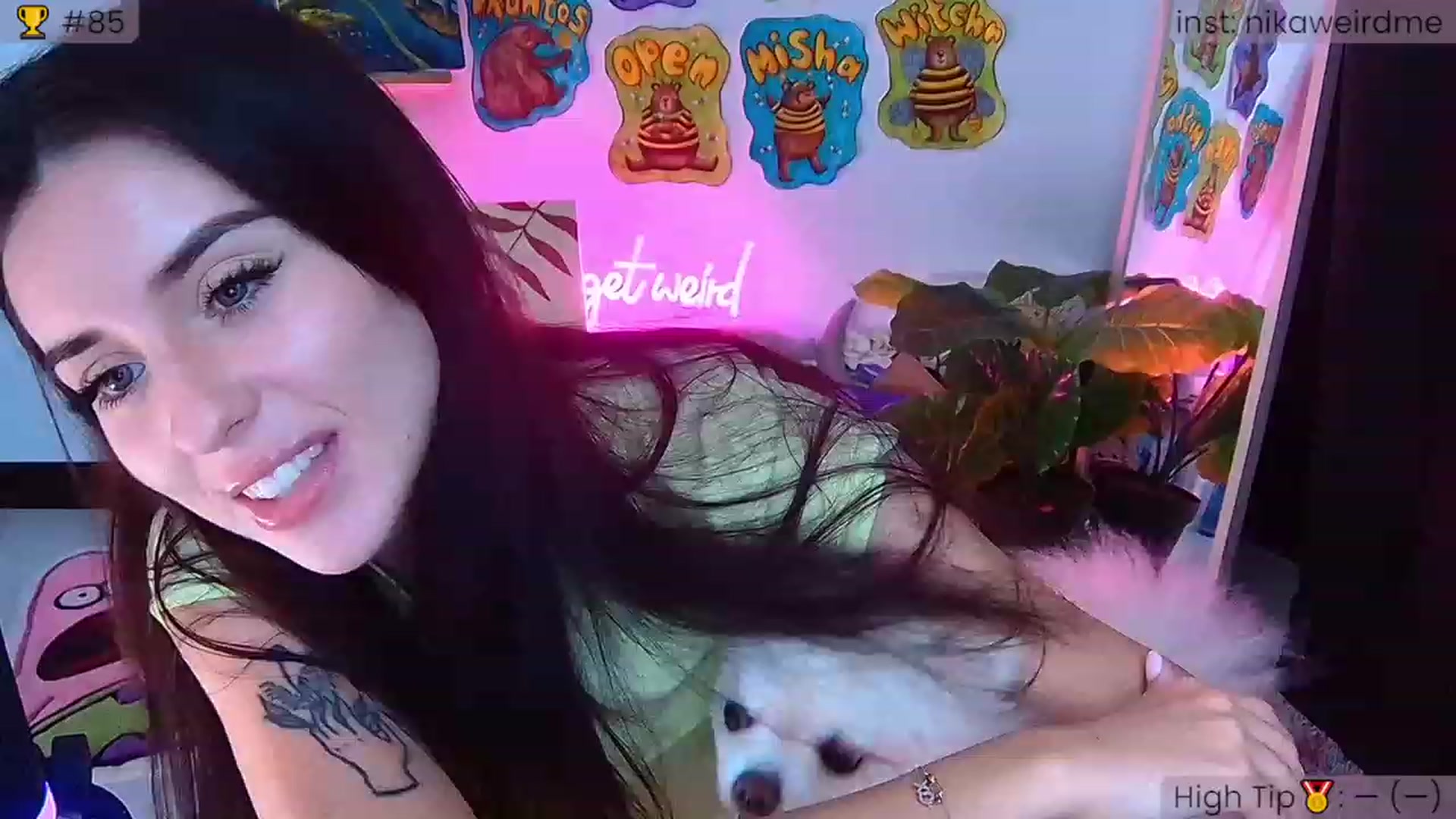 Gallery image thumbnail from WeirdNikusik's myfreecams stream on, 09/23/2023, 12:43 image 8 of 20