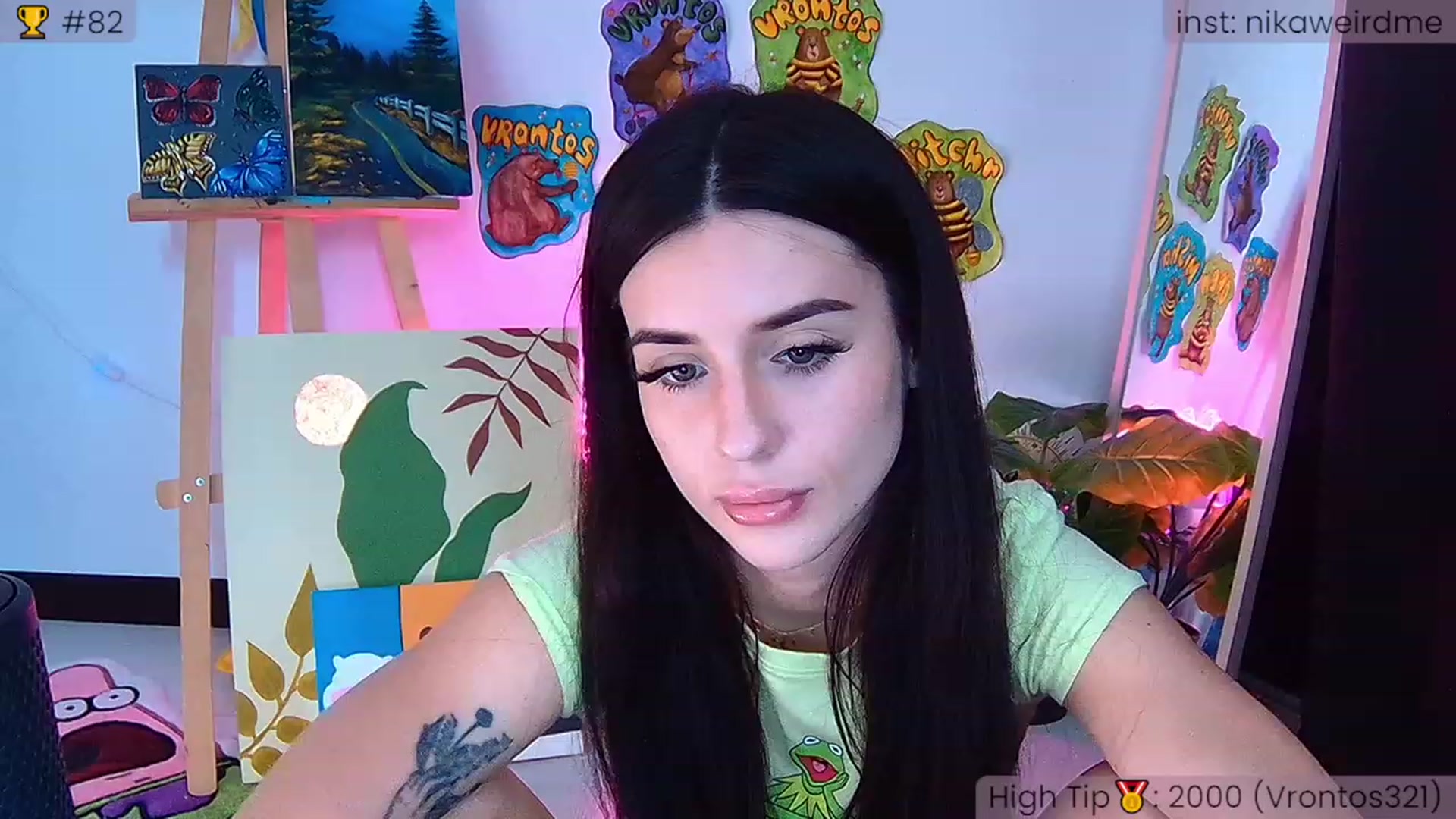 Gallery image thumbnail from WeirdNikusik's myfreecams stream on, 09/23/2023, 13:39 image 3 of 20