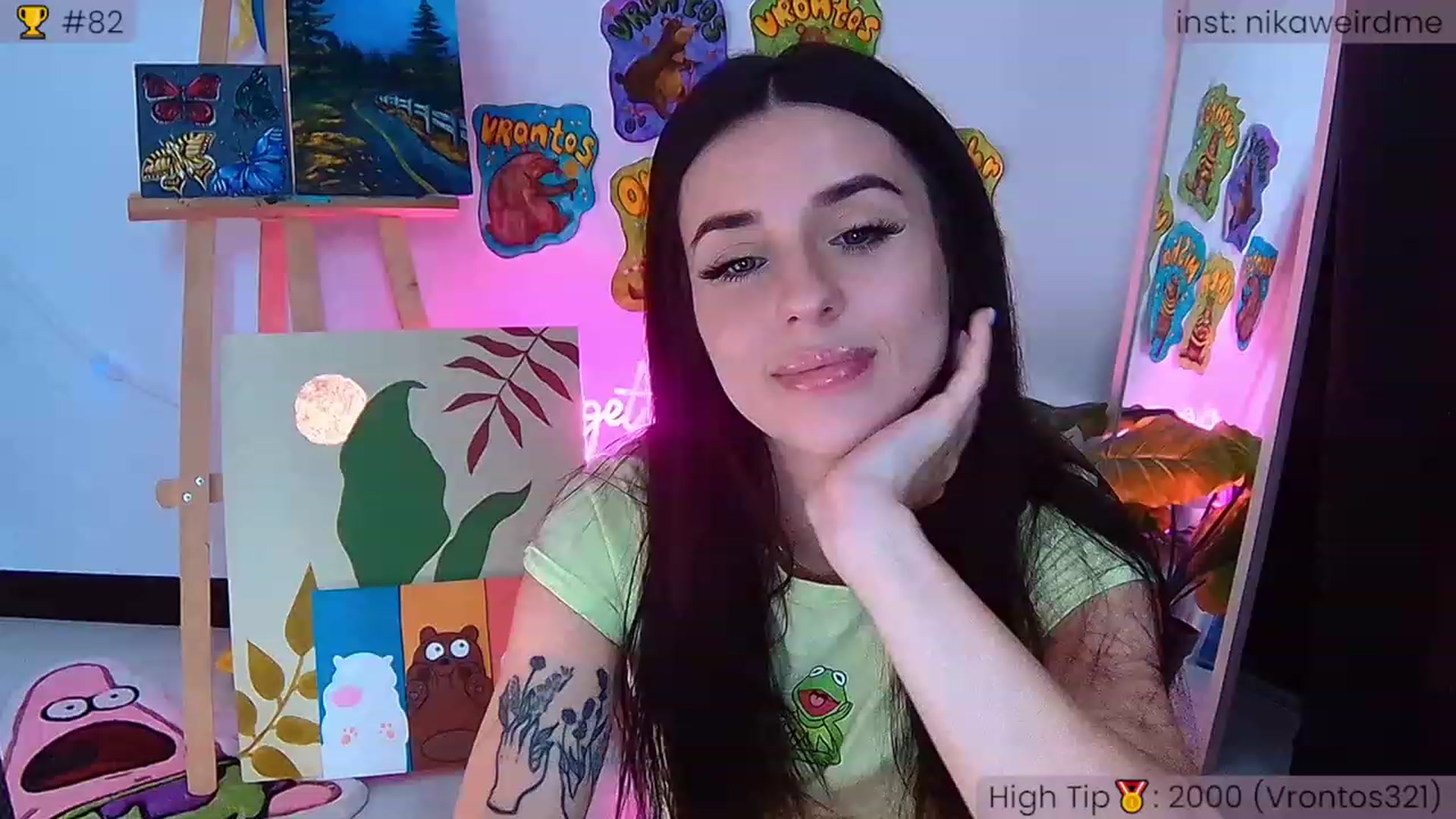 Gallery image thumbnail from WeirdNikusik's myfreecams stream on, 09/23/2023, 13:39 image 2 of 20