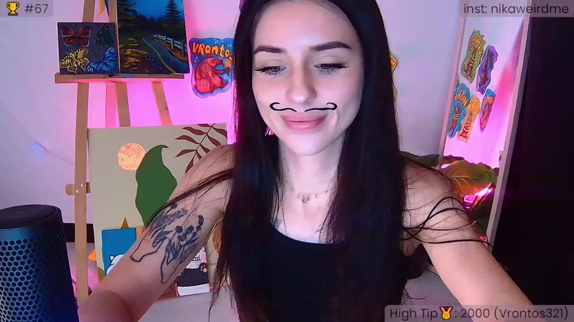 Gallery image thumbnail from WeirdNikusik's myfreecams stream on, 09/23/2023, 16:09 image 10 of 20