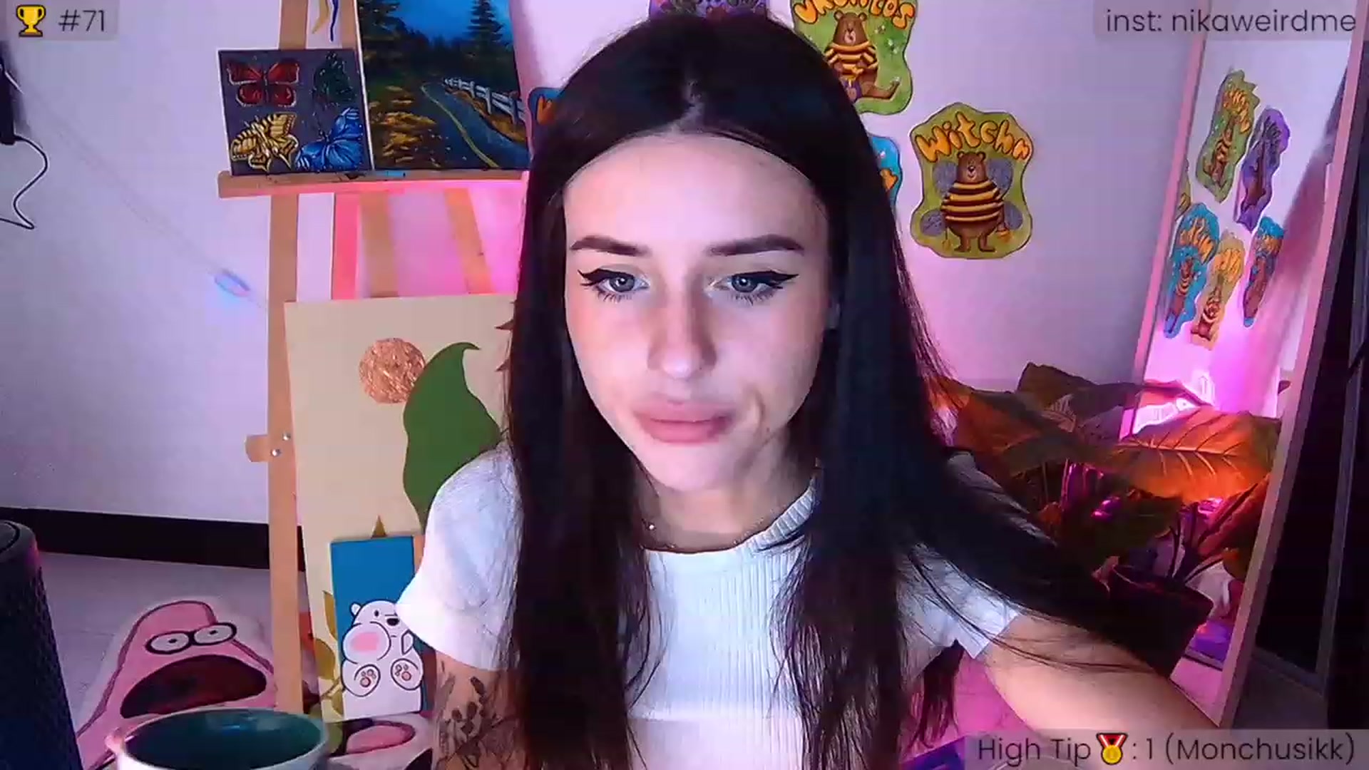 Gallery image thumbnail from WeirdNikusik's myfreecams stream on, 09/24/2023, 15:53 image 3 of 20