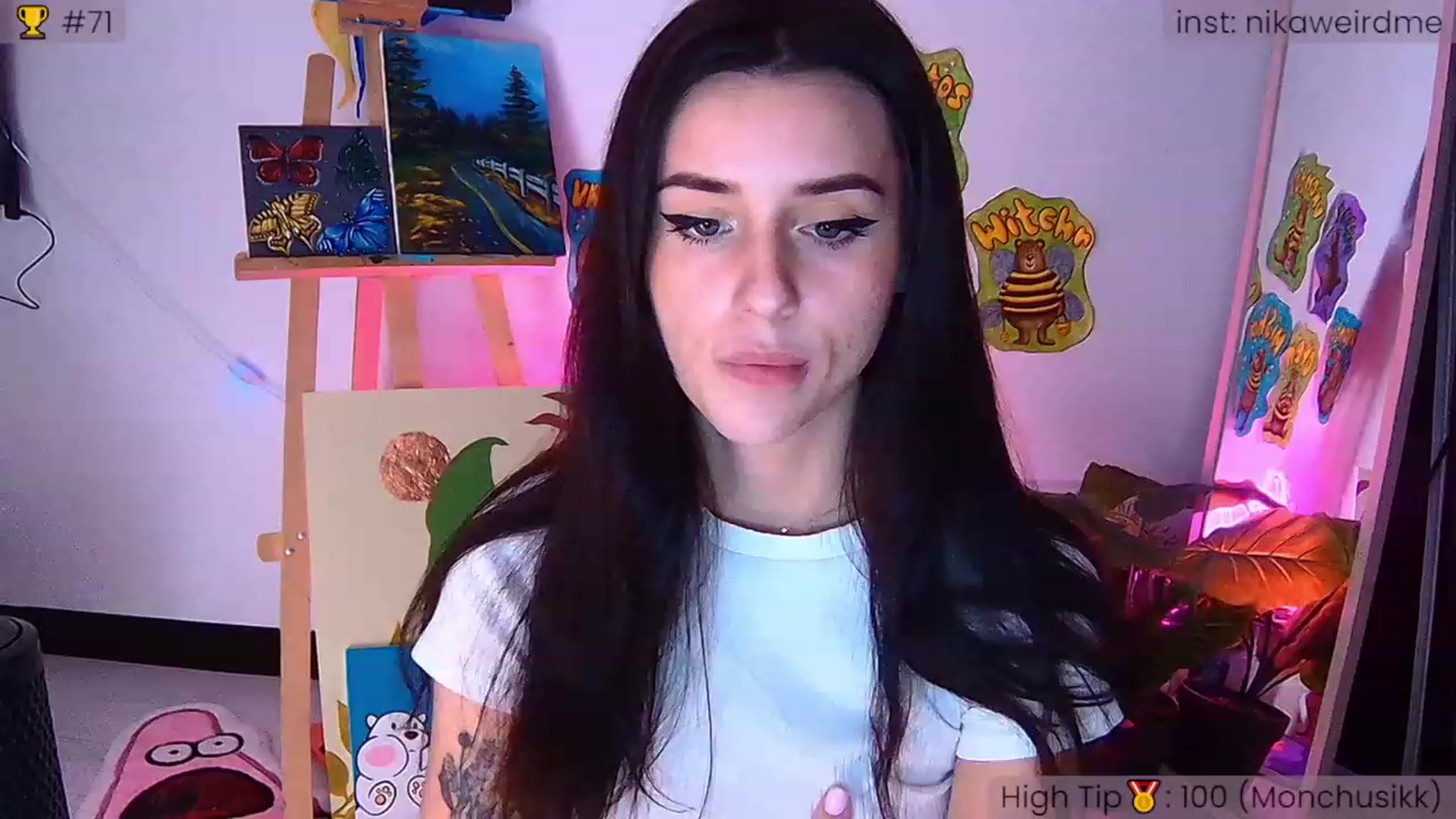 Gallery image thumbnail from WeirdNikusik's myfreecams stream on, 09/24/2023, 15:53 image 8 of 20