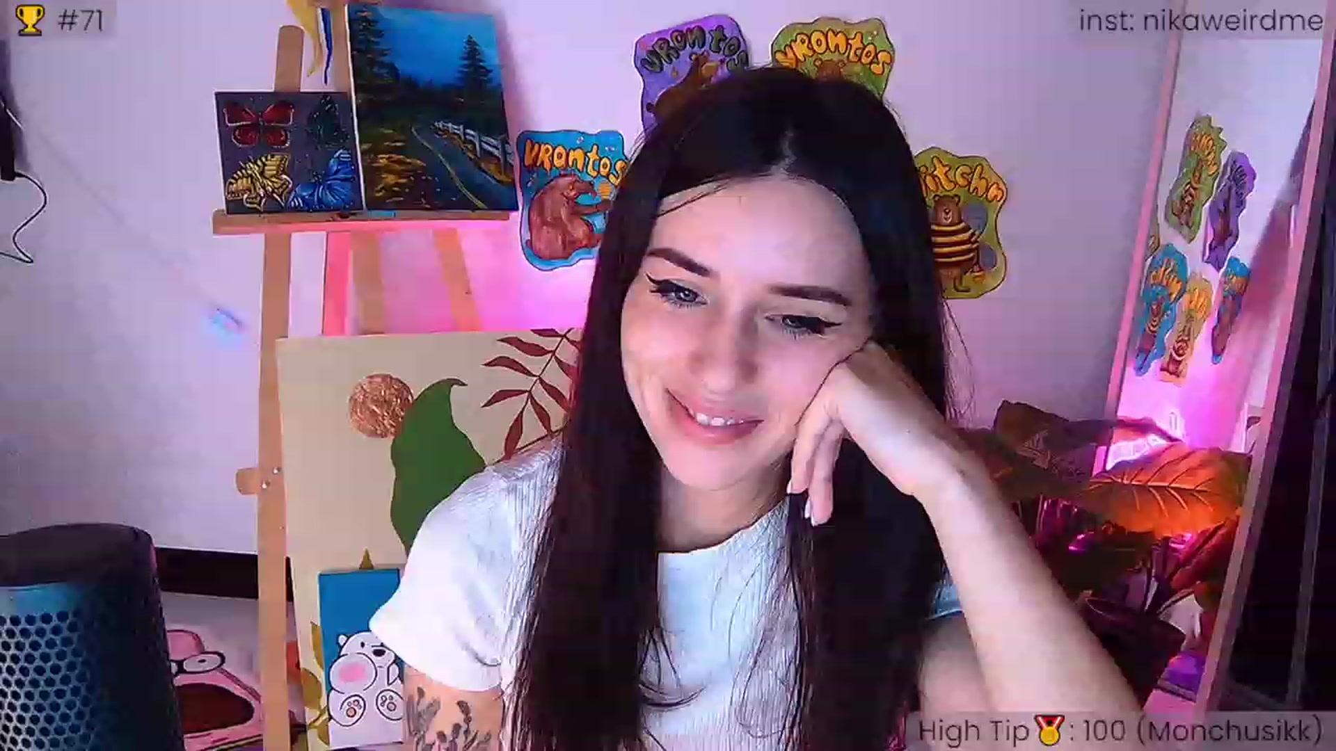 Gallery image thumbnail from WeirdNikusik's myfreecams stream on, 09/24/2023, 15:53 image 20 of 20