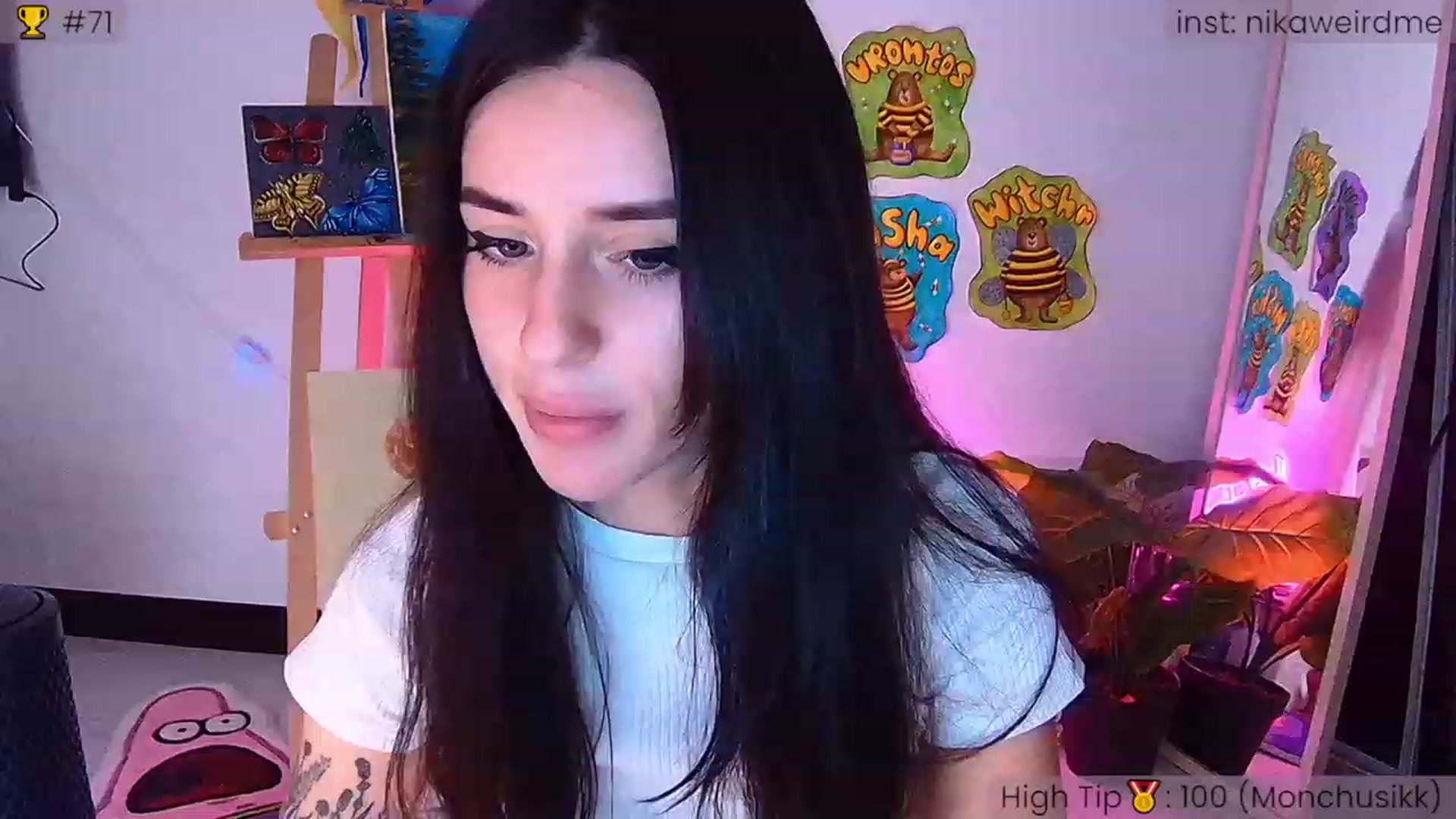 Gallery image thumbnail from WeirdNikusik's myfreecams stream on, 09/24/2023, 15:53 image 12 of 20