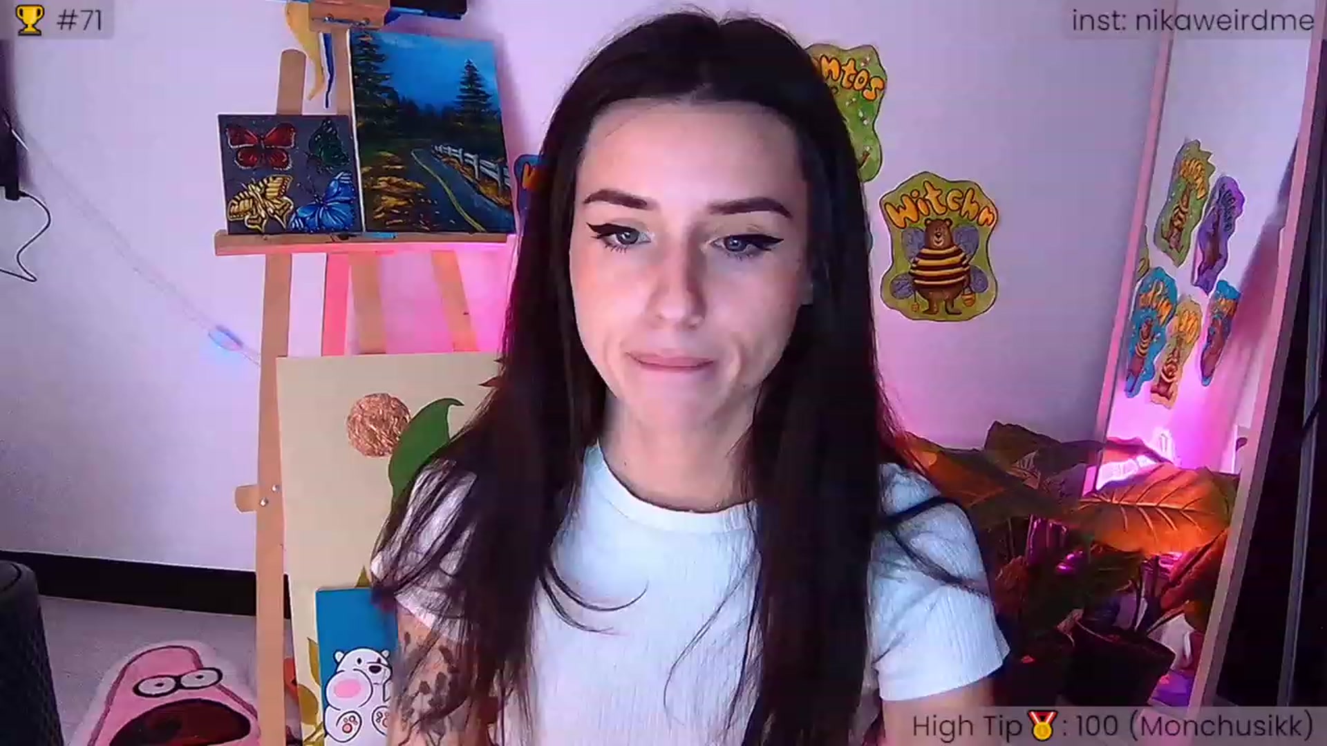 Gallery image thumbnail from WeirdNikusik's myfreecams stream on, 09/24/2023, 15:53 image 7 of 20