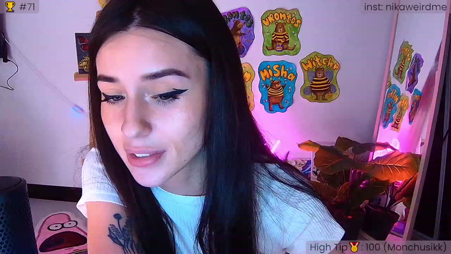 Gallery image thumbnail from WeirdNikusik's myfreecams stream on, 09/24/2023, 15:53 image 13 of 20