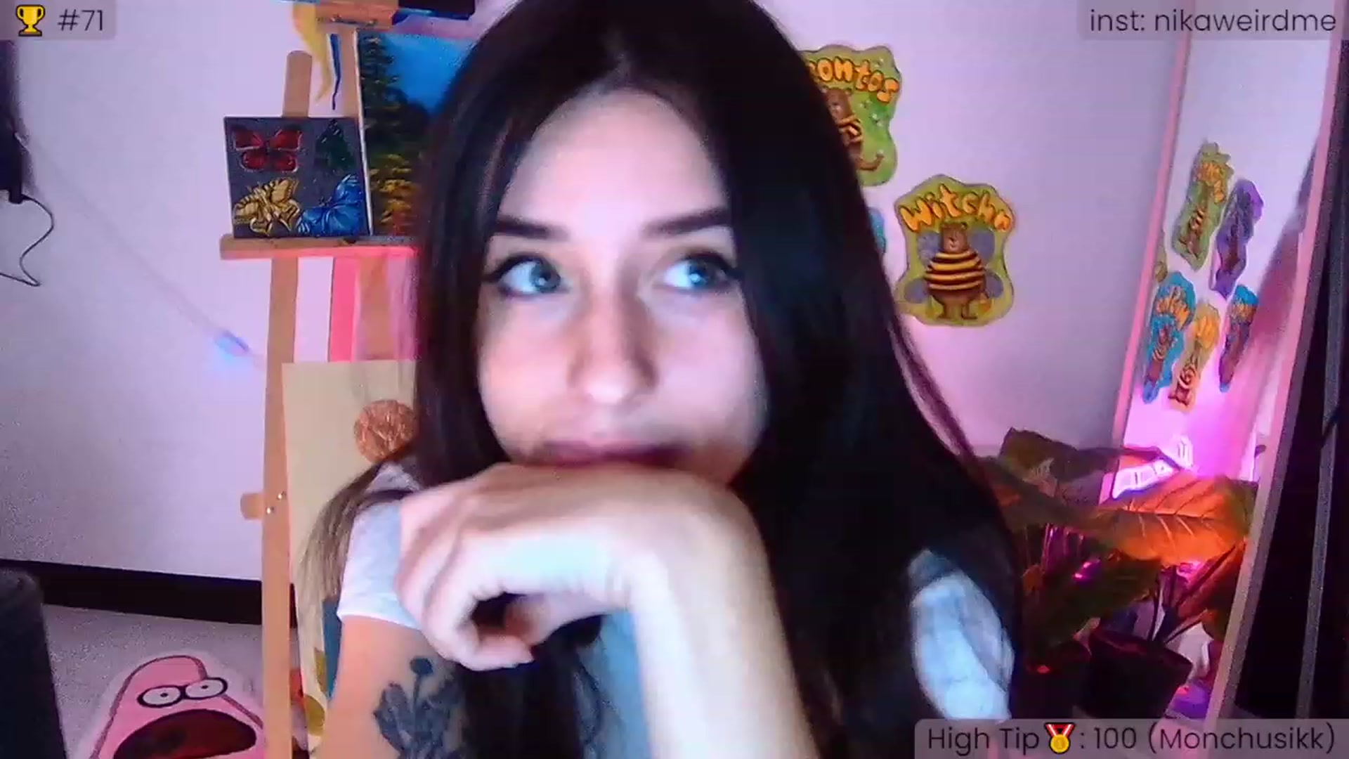 Gallery image thumbnail from WeirdNikusik's myfreecams stream on, 09/24/2023, 15:53 image 9 of 20